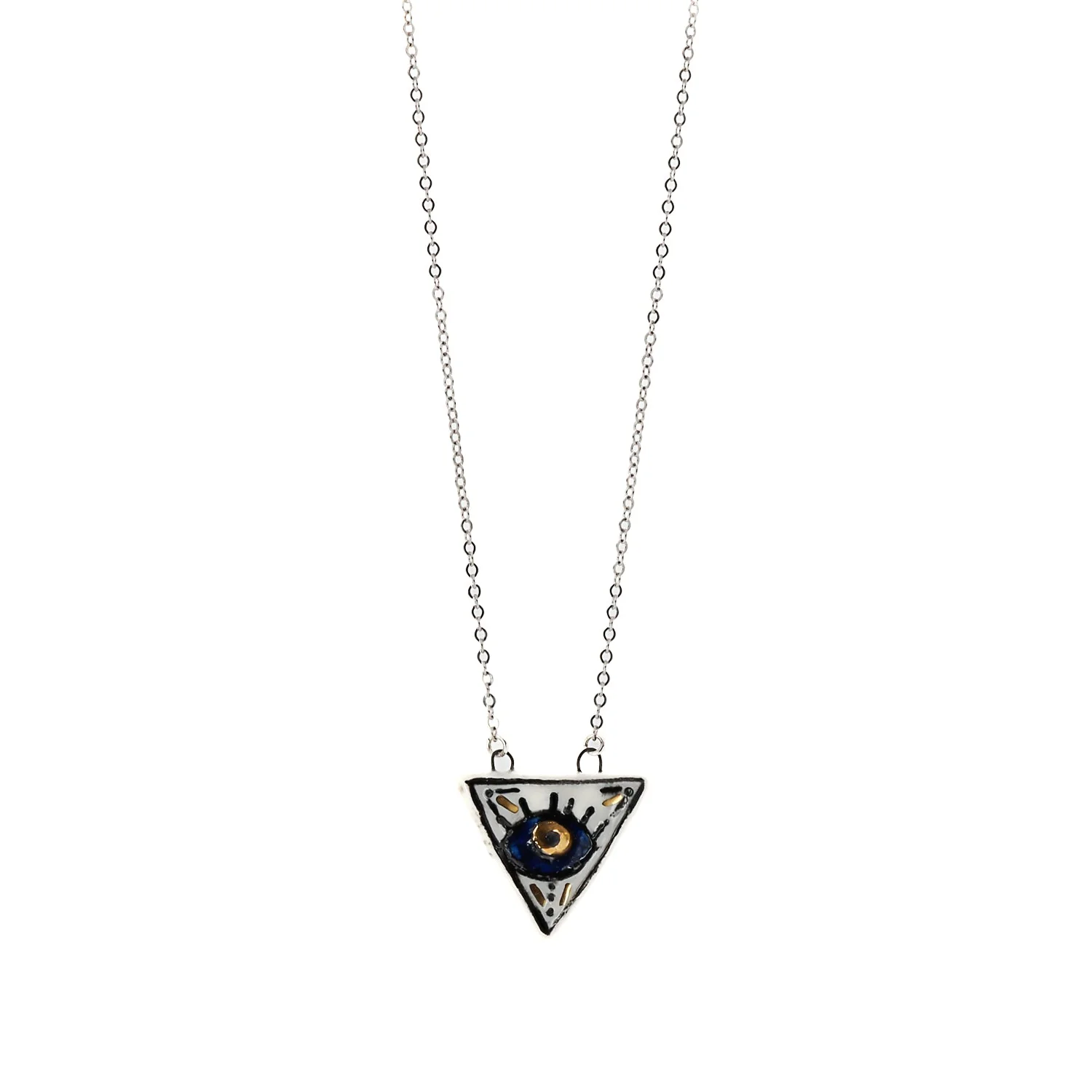 Evil Eye Mantra Necklace - Image 5