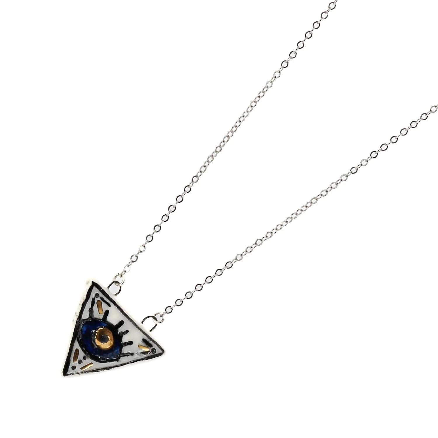 Evil Eye Mantra Necklace - Image 6