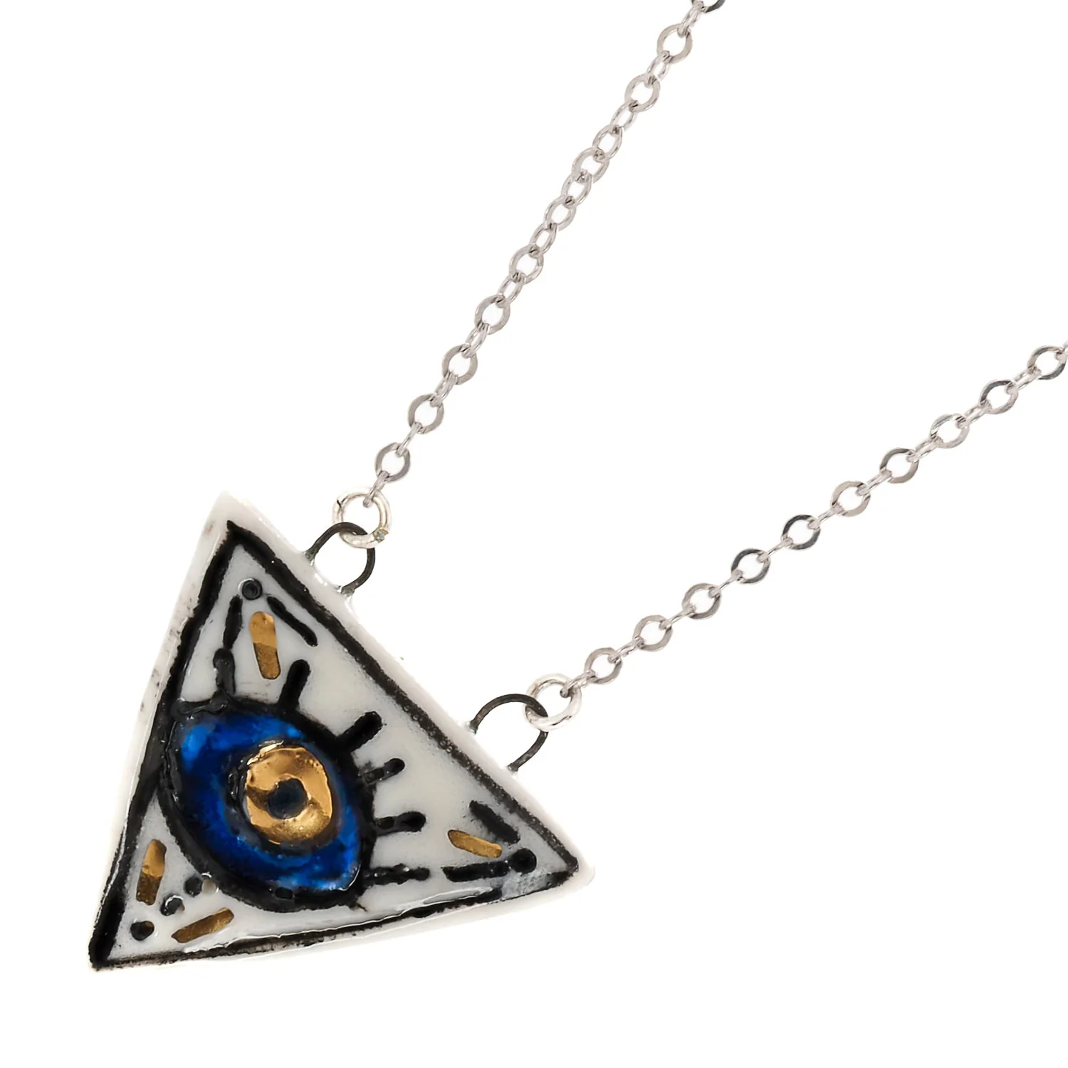 Evil Eye Mantra Necklace - Image 7