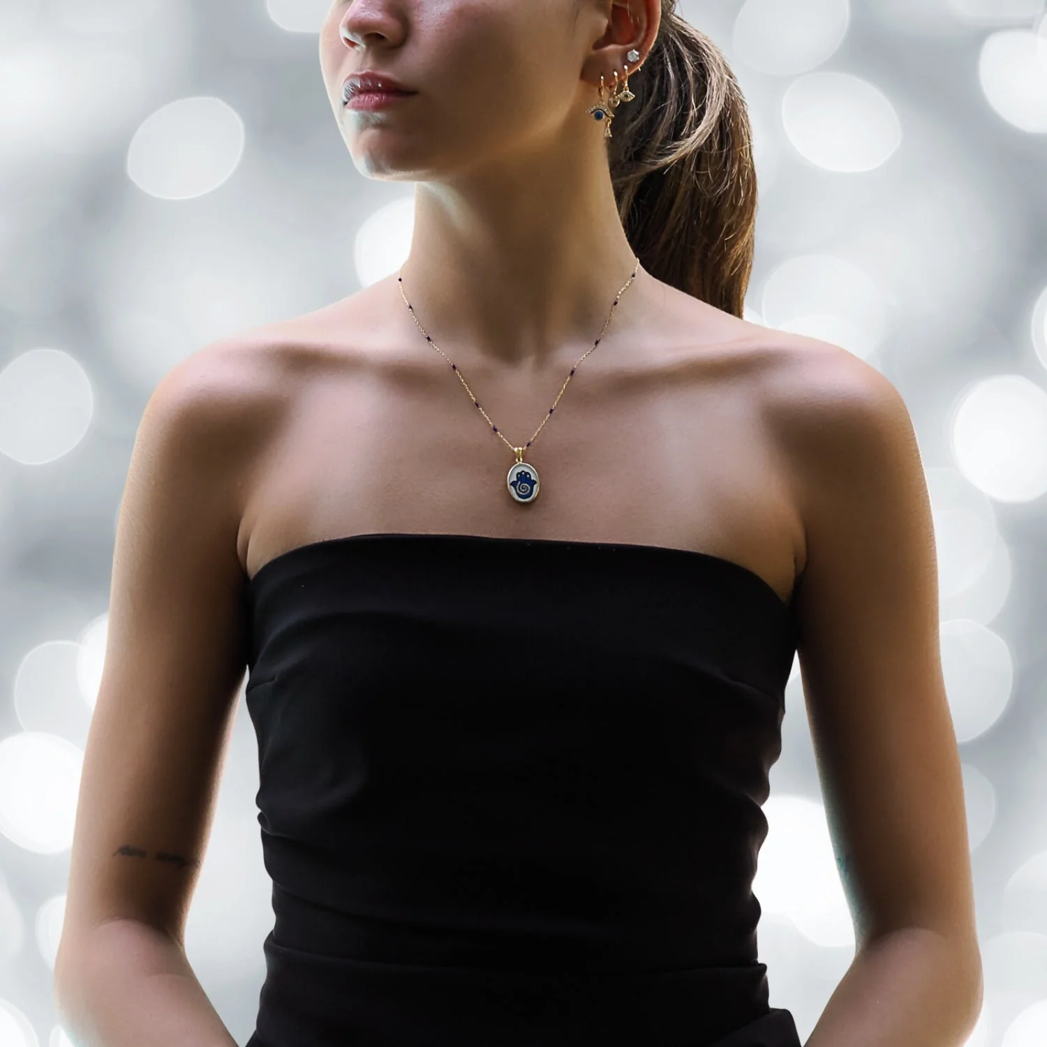 Fortune Hamsa Necklace - Image 4