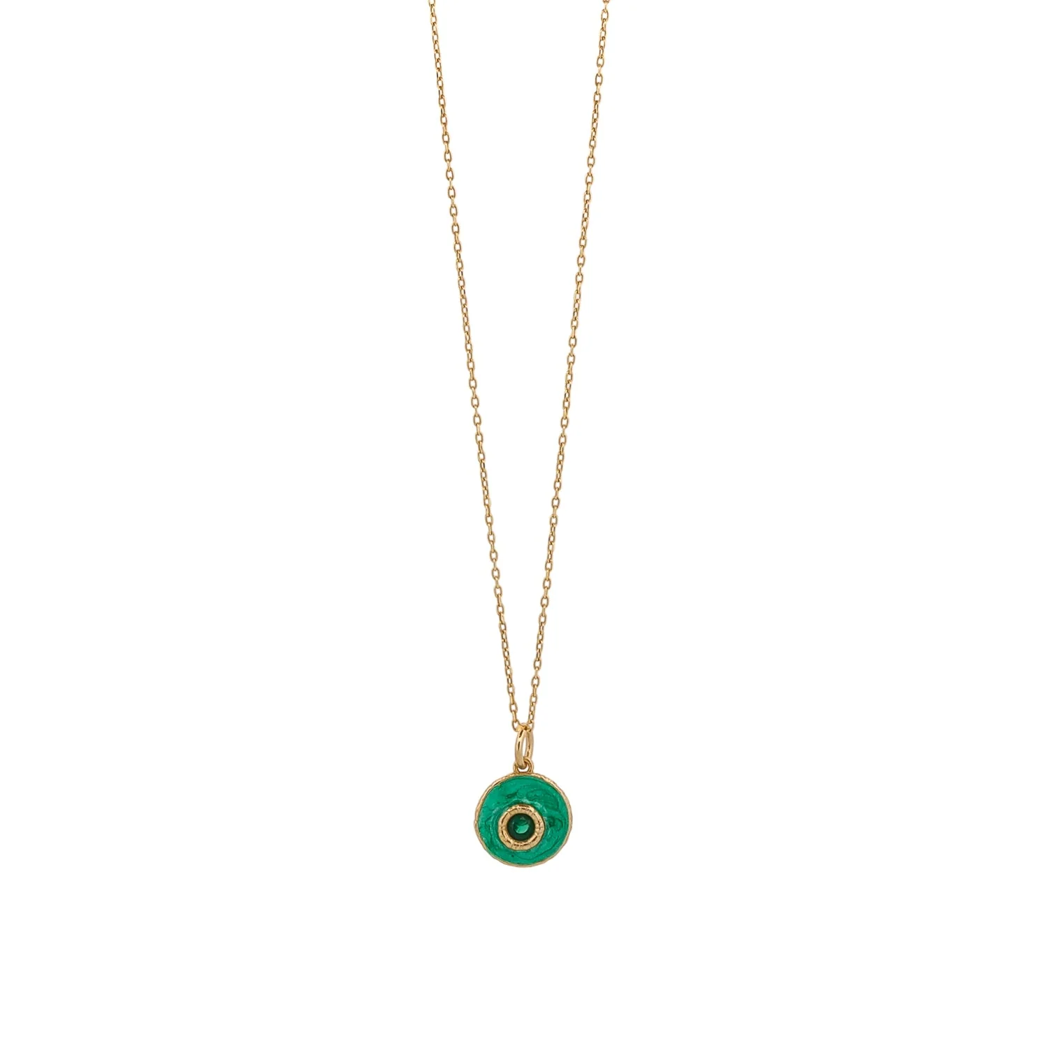 Green Eye Necklace - Image 4