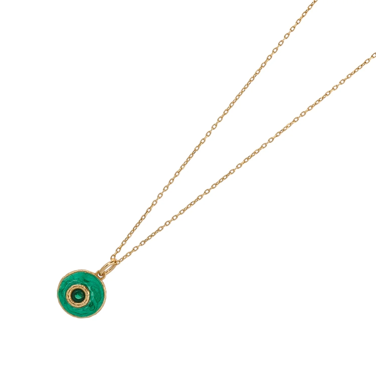 Green Eye Necklace - Image 7