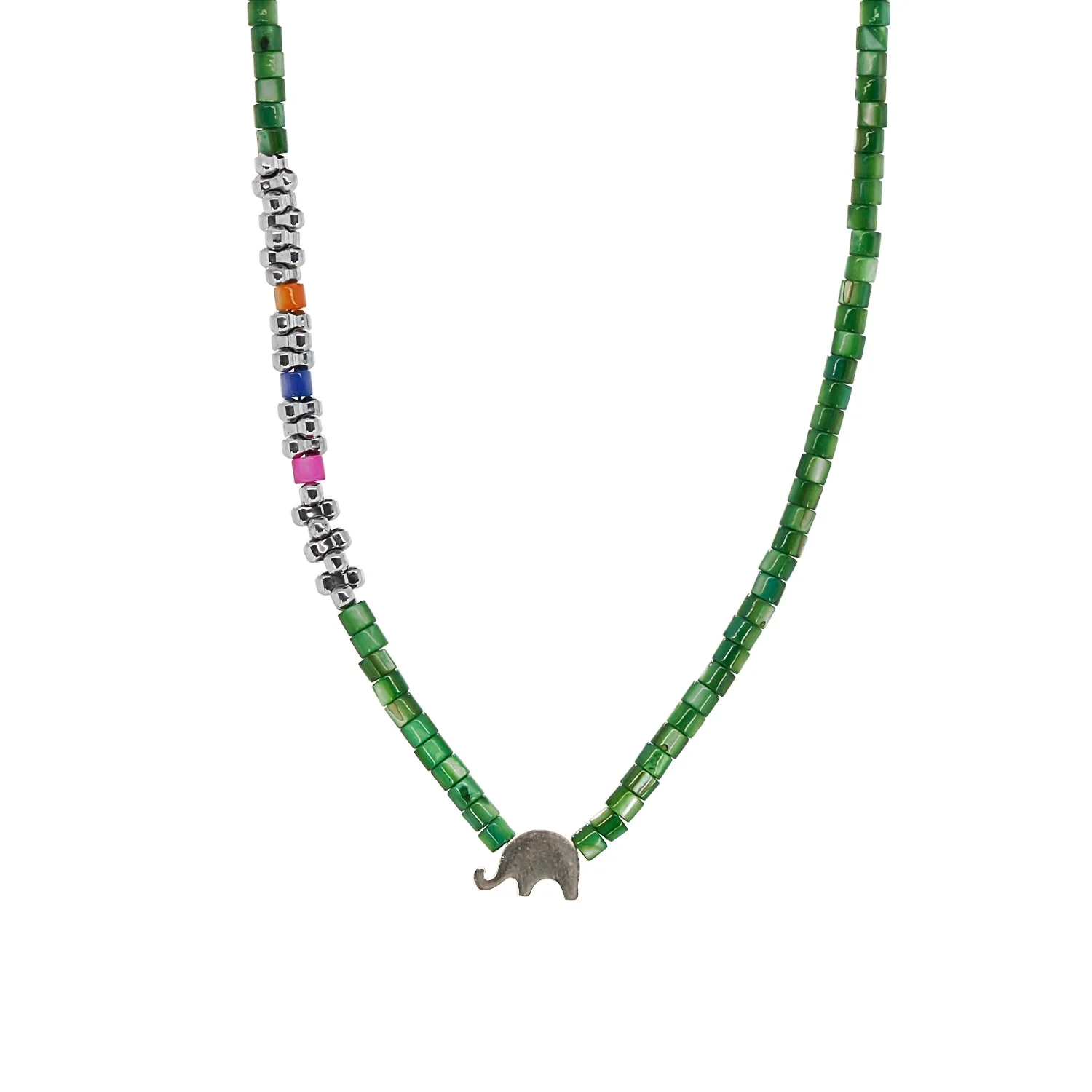 Lucky Elephant Choker Necklace