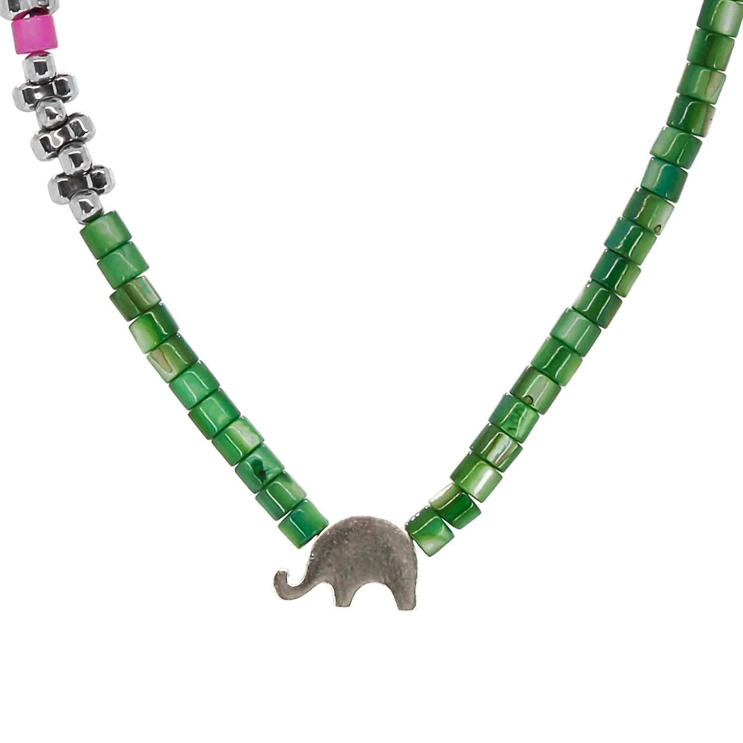Lucky Elephant Choker Necklace - Image 3