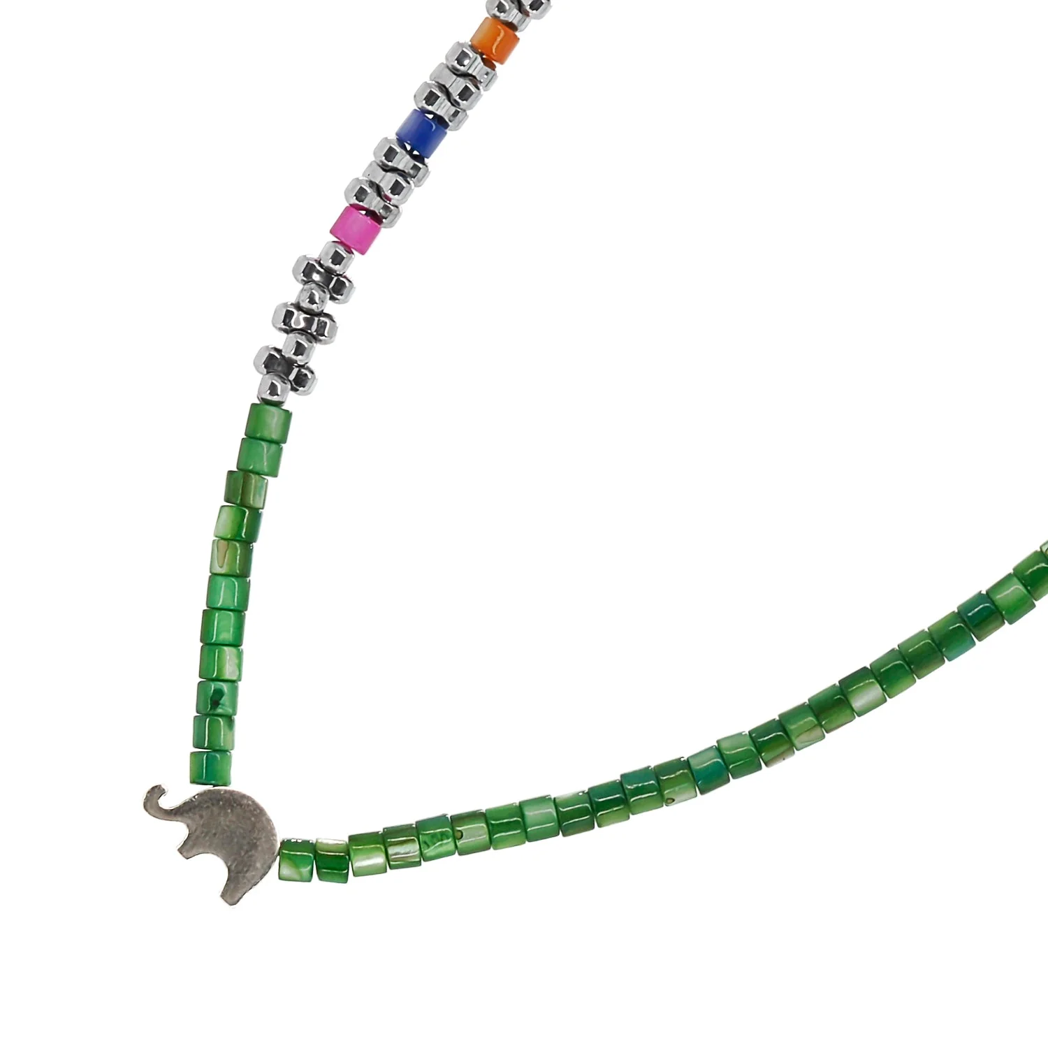 Lucky Elephant Choker Necklace - Image 5