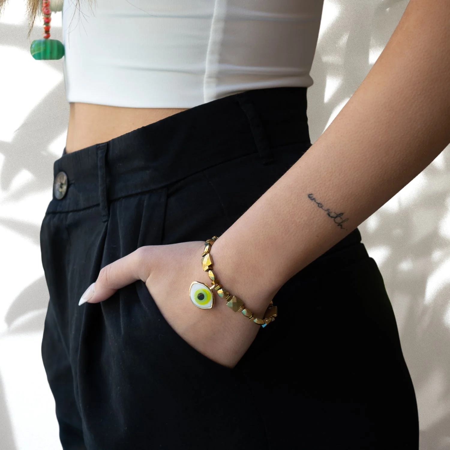 Passion Green Eye Bracelet - Image 2