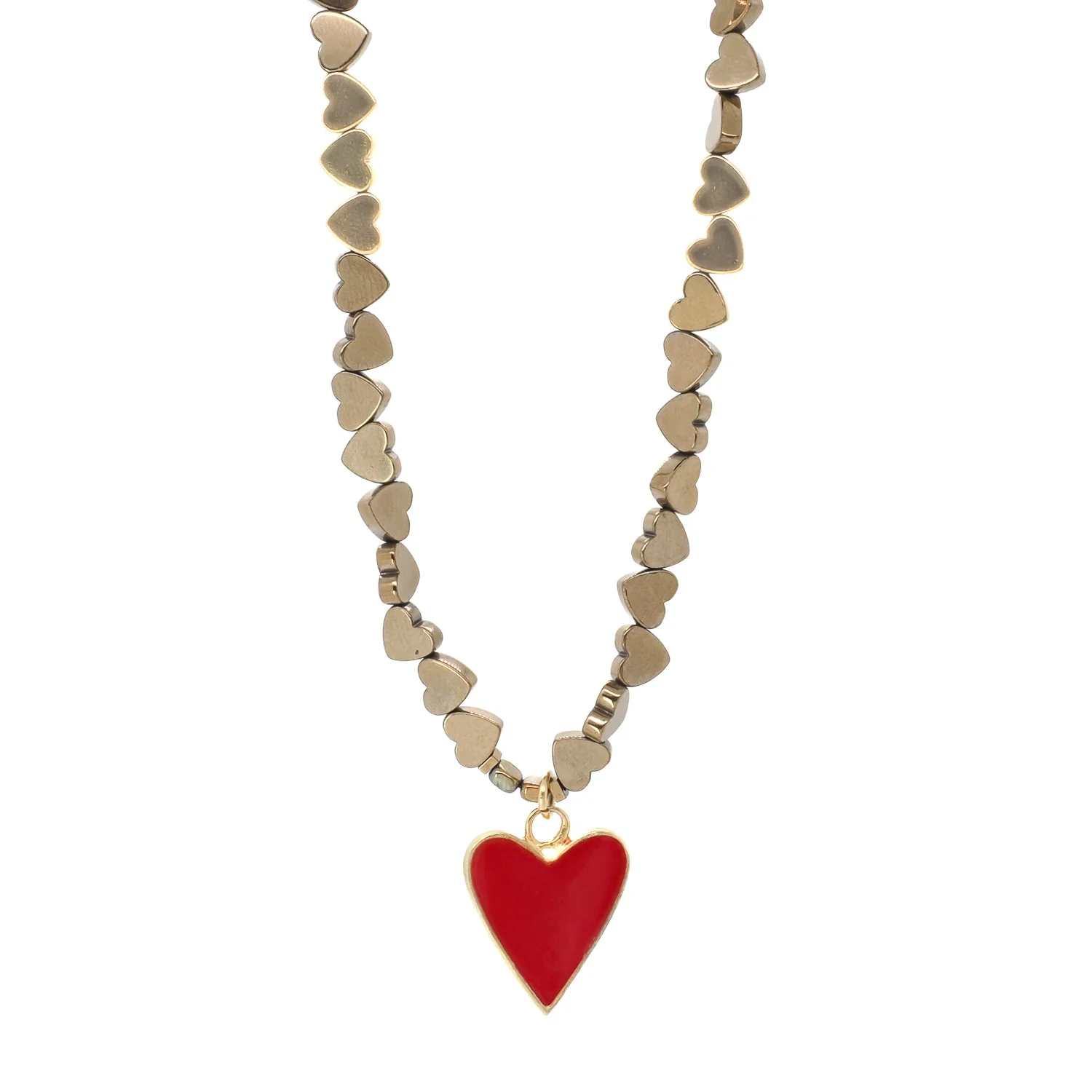 Red Heart Necklace