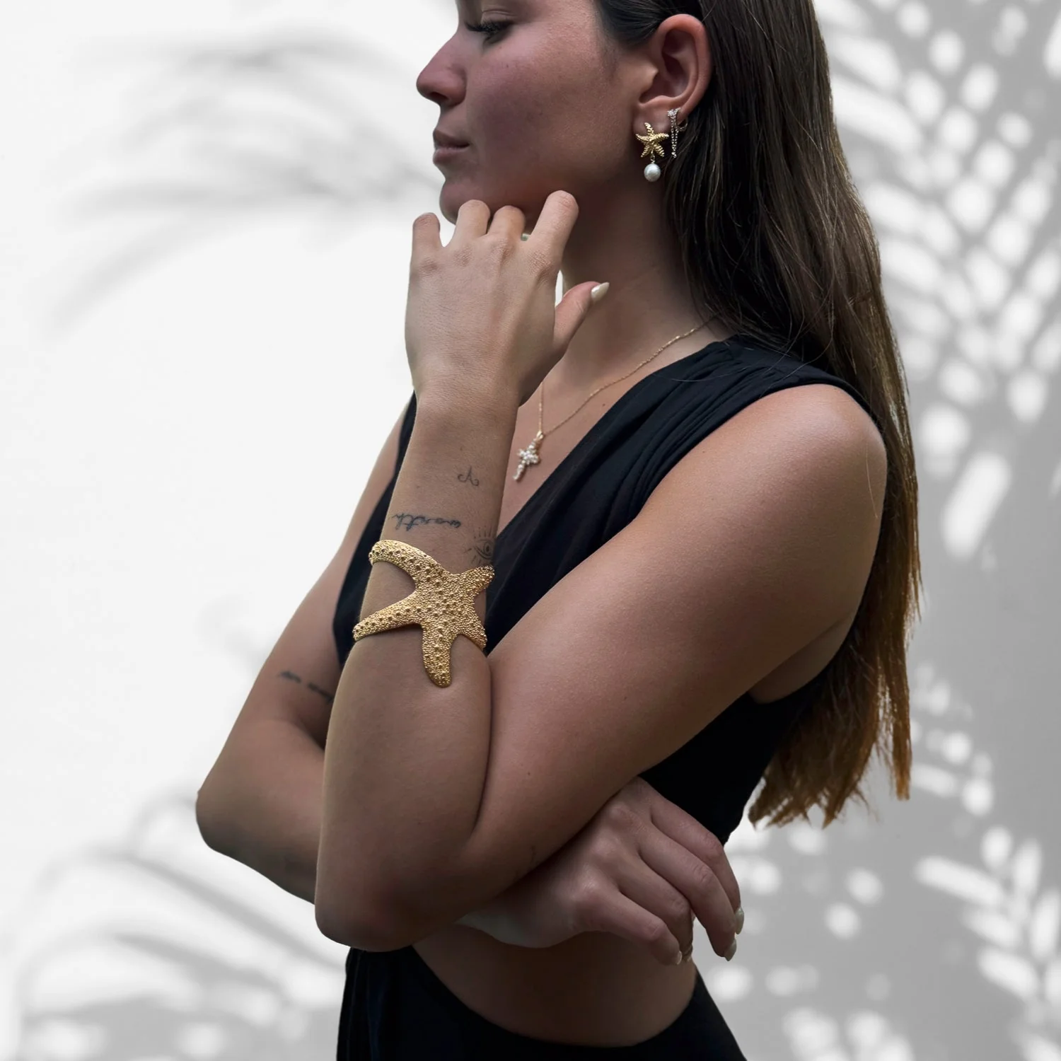 Starfish Gold Chunky Bracelet - Image 6