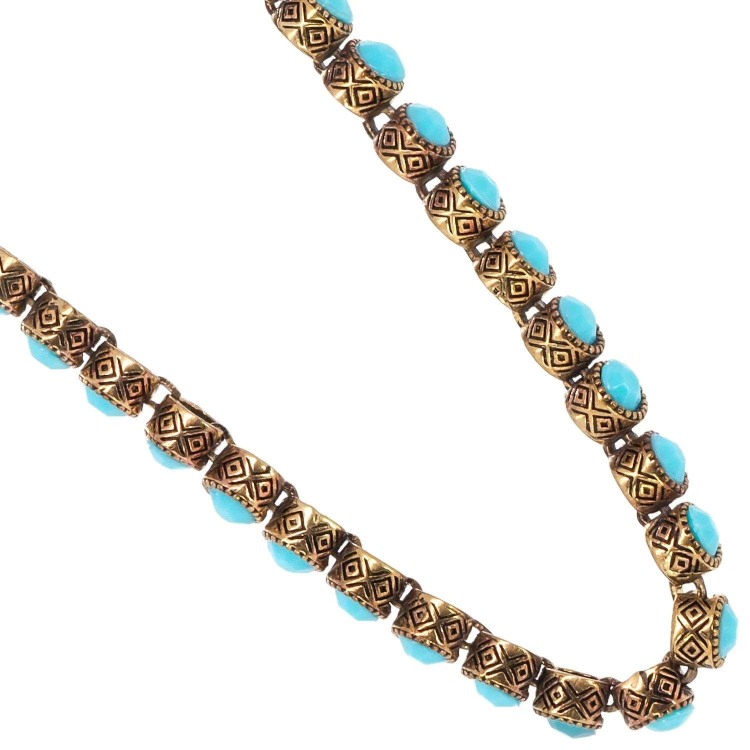 Turquoise Tennis Mystic Necklace - Image 11