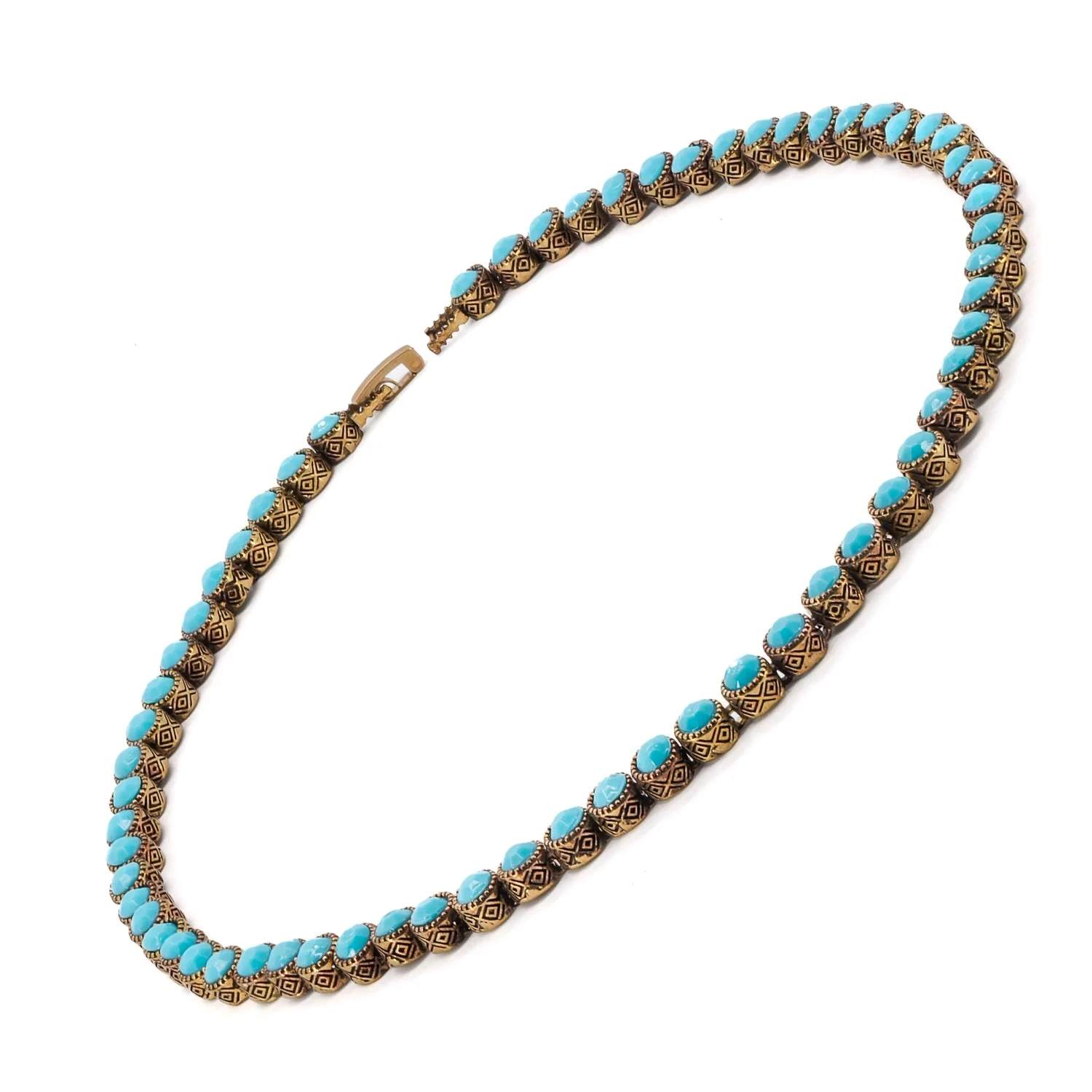 Turquoise Tennis Mystic Necklace - Image 12