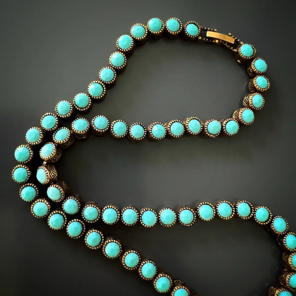 Turquoise Tennis Mystic Necklace - Image 14