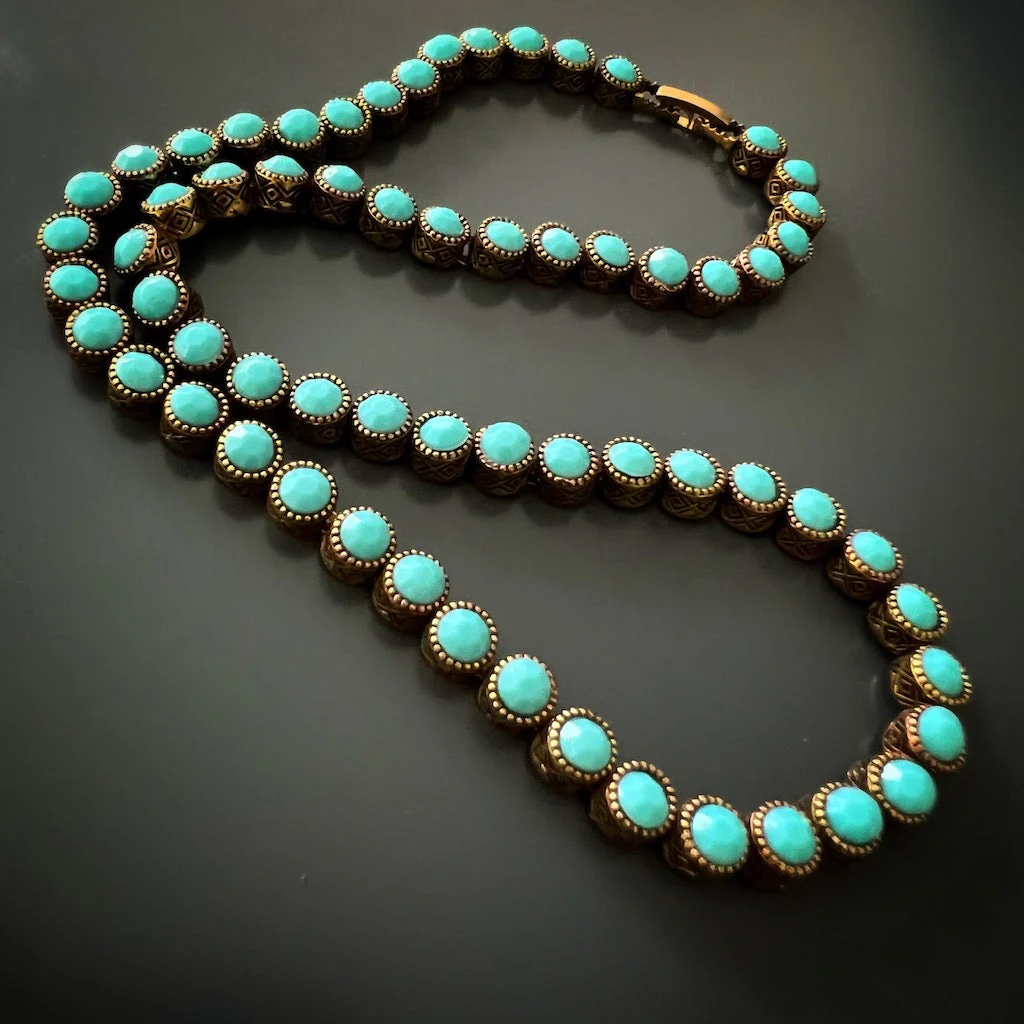 Turquoise Tennis Mystic Necklace - Image 15