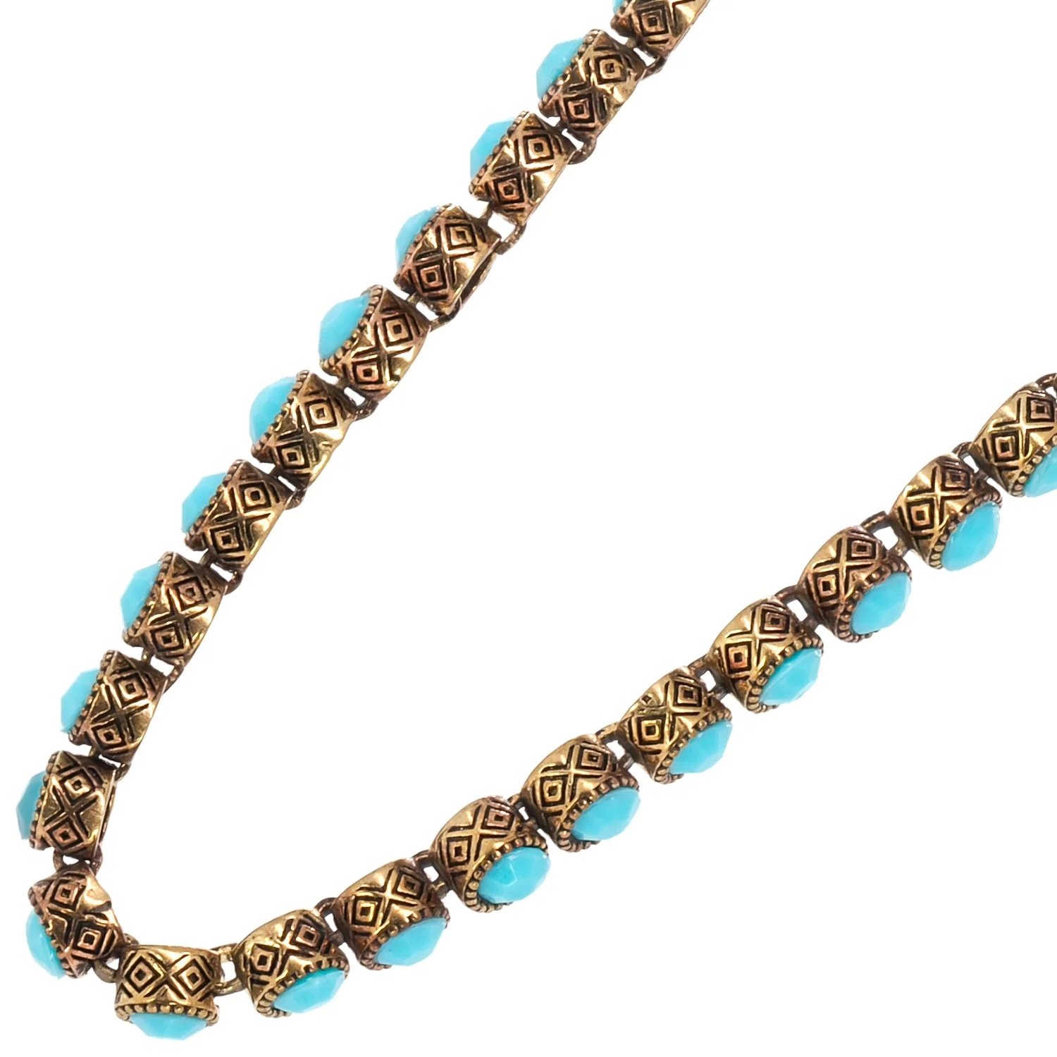 Turquoise Tennis Mystic Necklace - Image 7