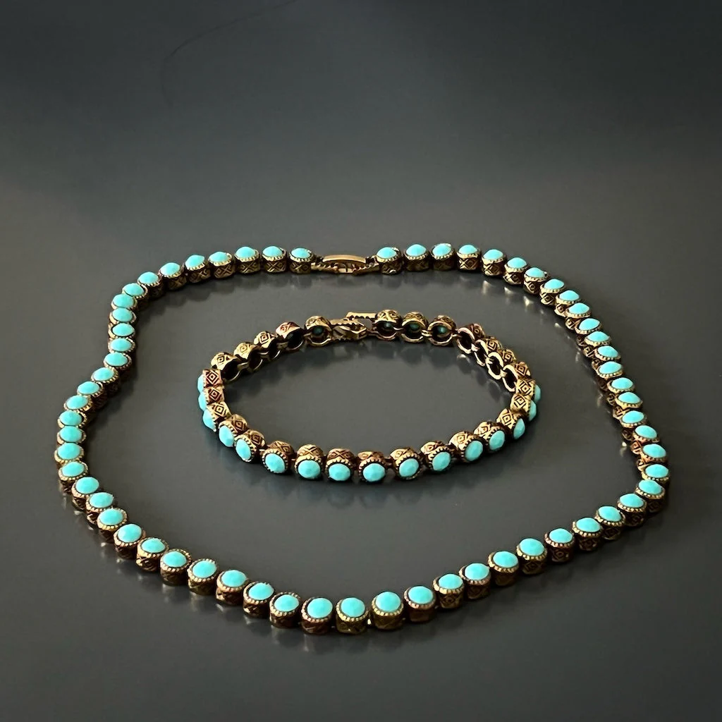 Turquoise Tennis Mystic Necklace - Image 9