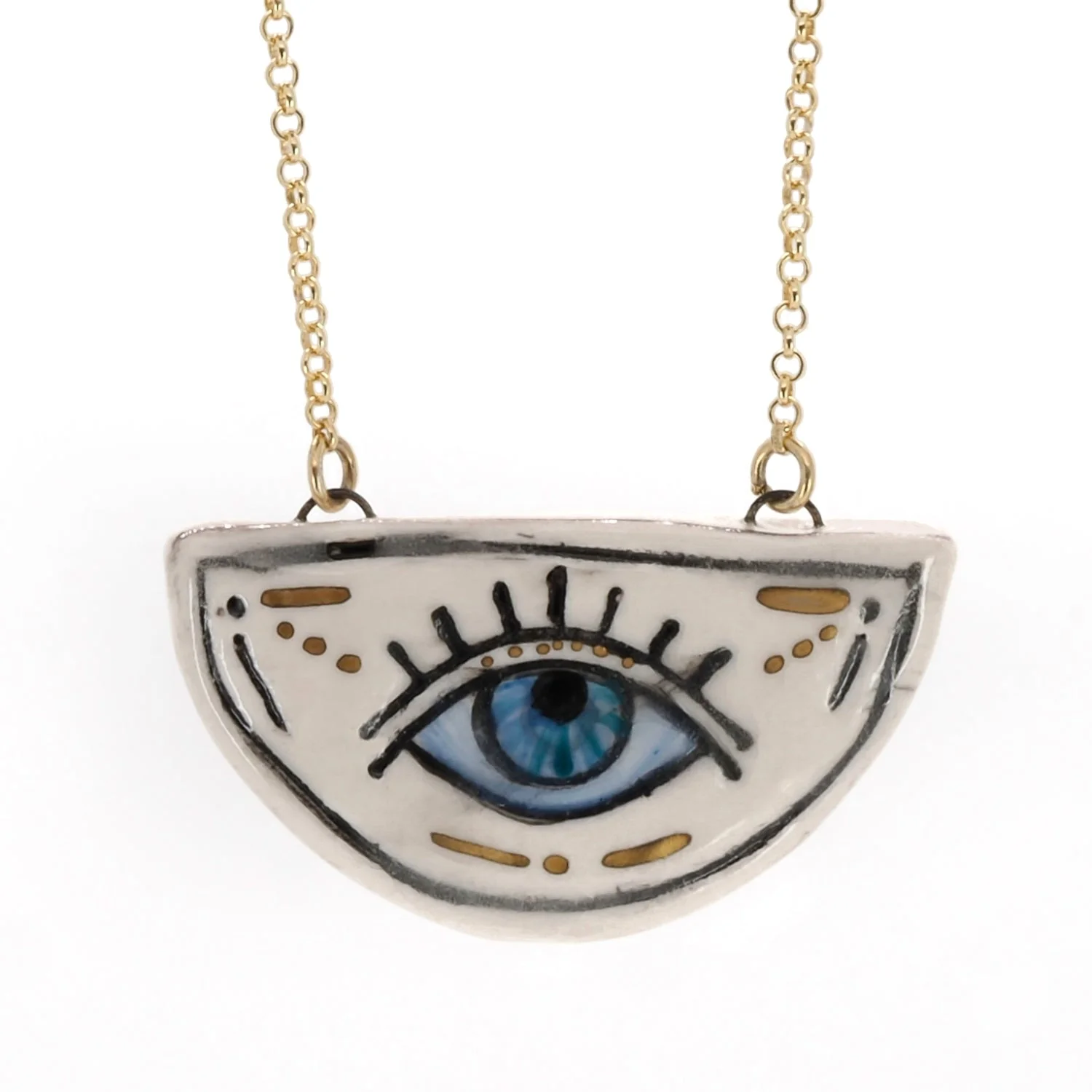 Watchful Evil Eye Necklace