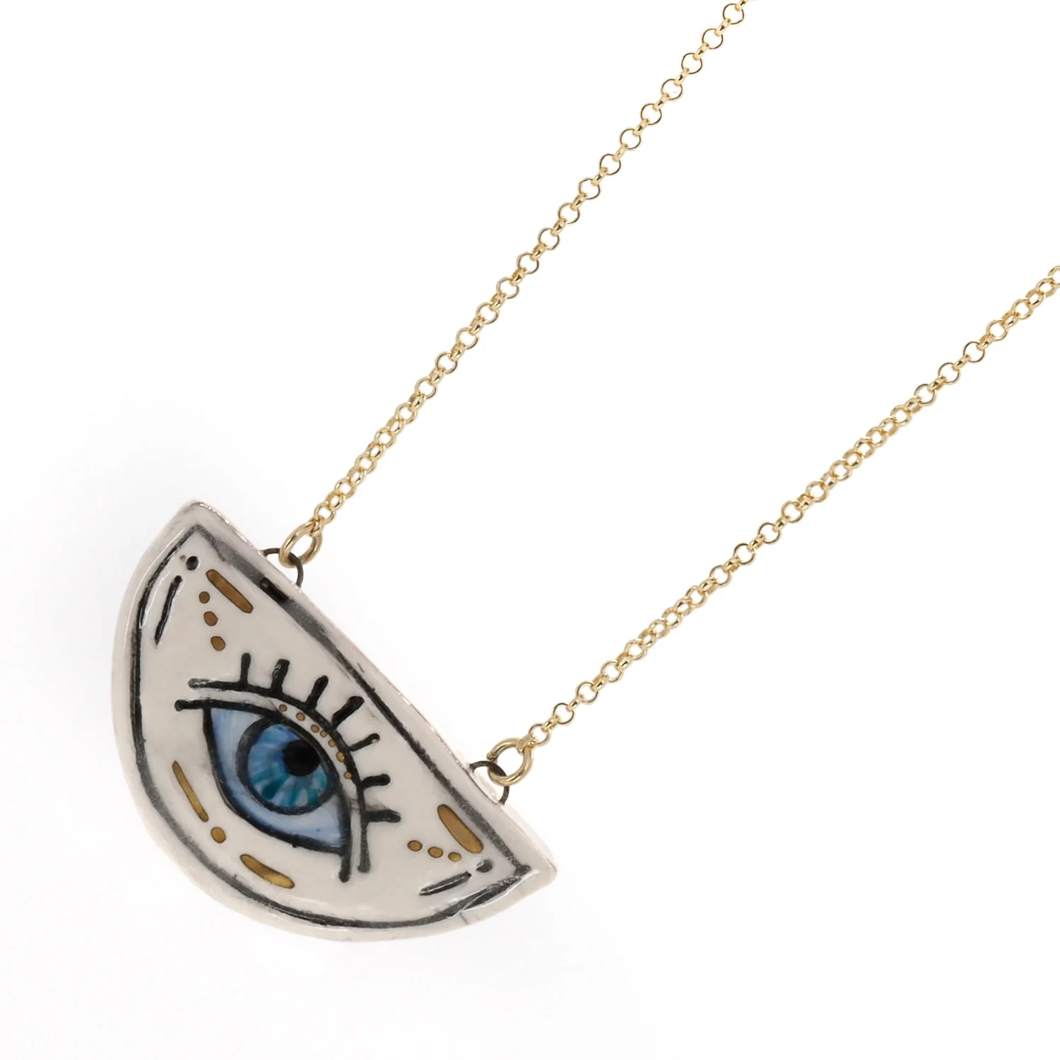 Watchful Evil Eye Necklace - Image 5