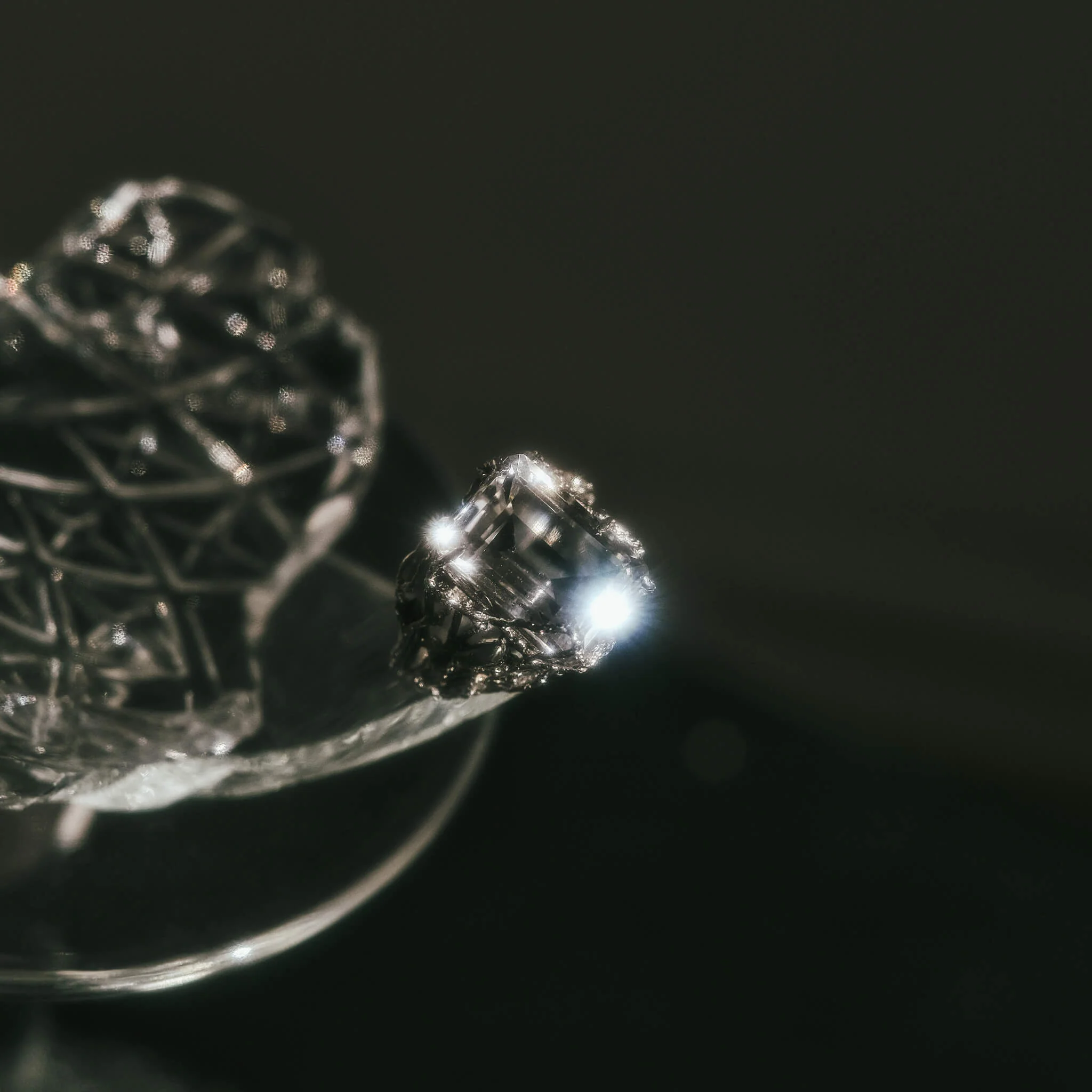 Greatness Gone Sparkle Ring | Clear Quartz - Image 4