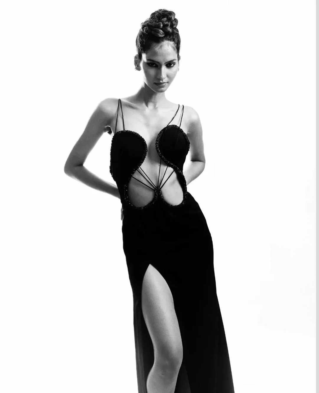 Black Heart Maxi Dress - Image 3