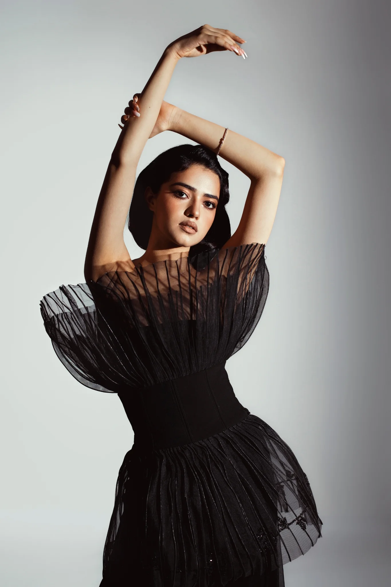 Floral Structured Corset - Image 3