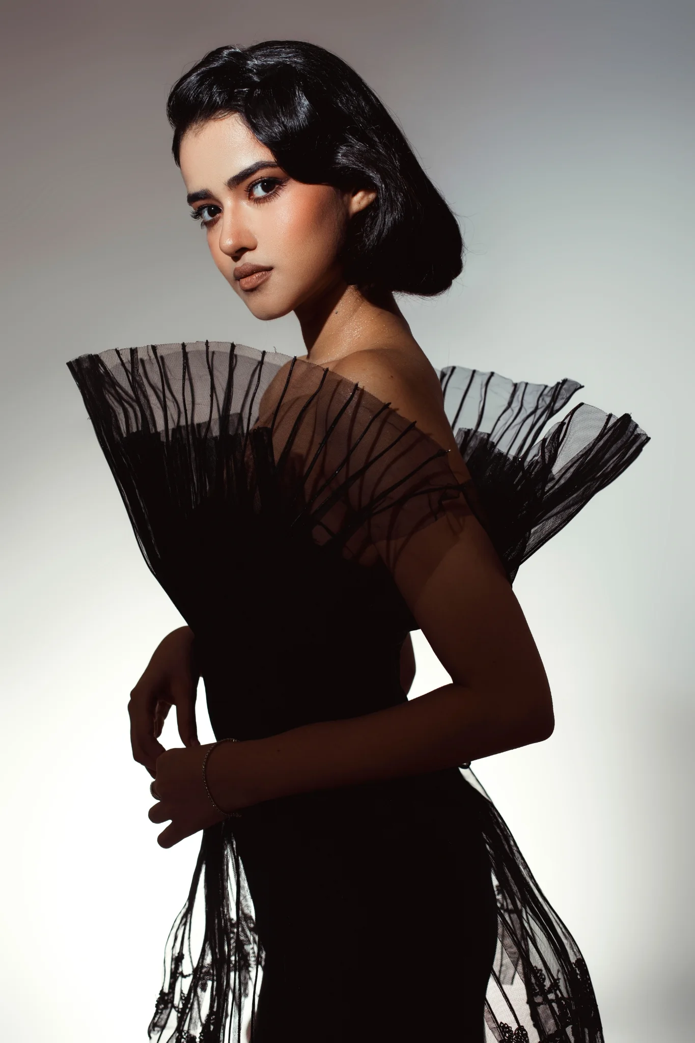 Peplum Mermaid Gown - Image 2