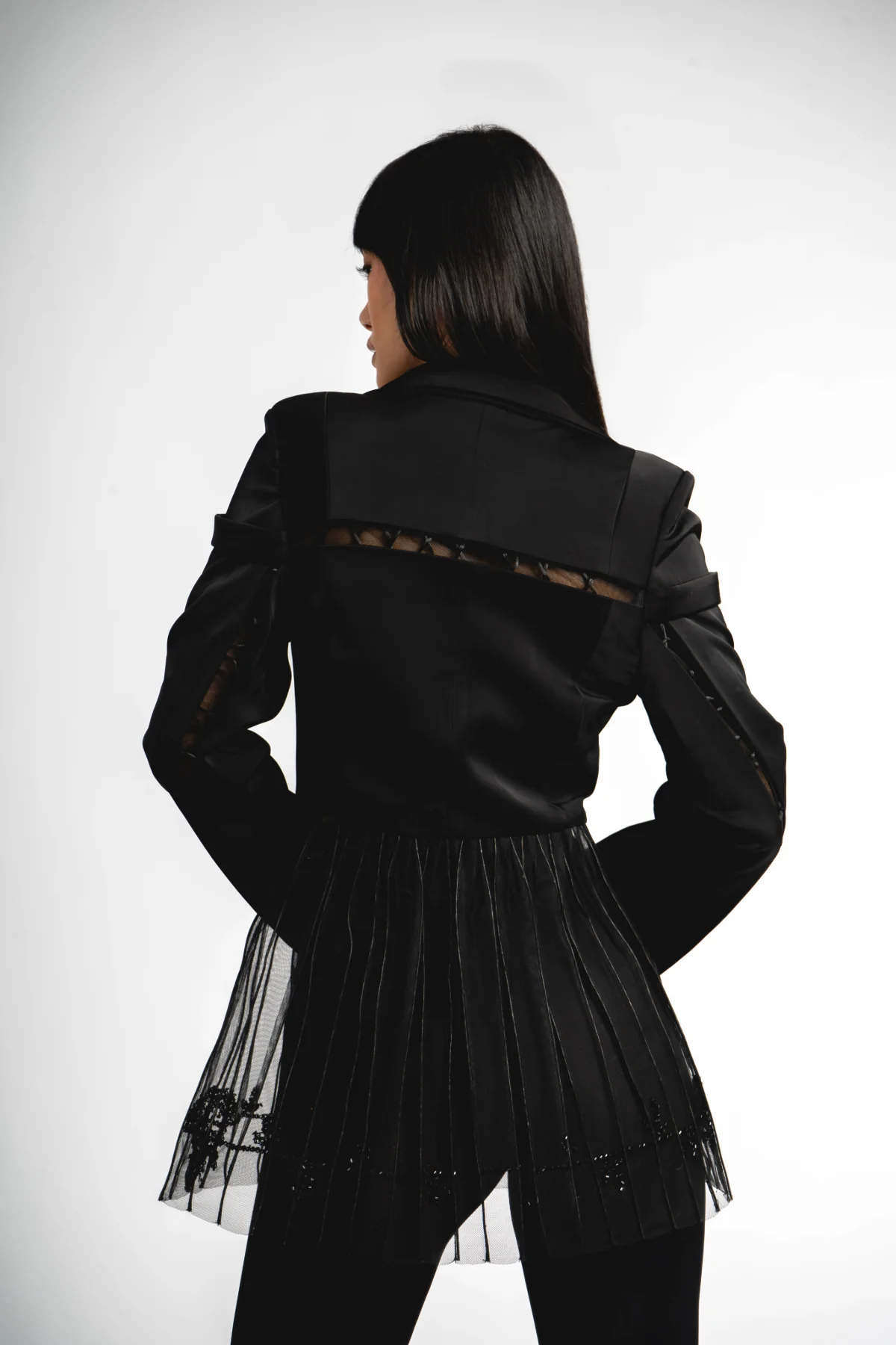 Peplum Style Jacket - Image 2