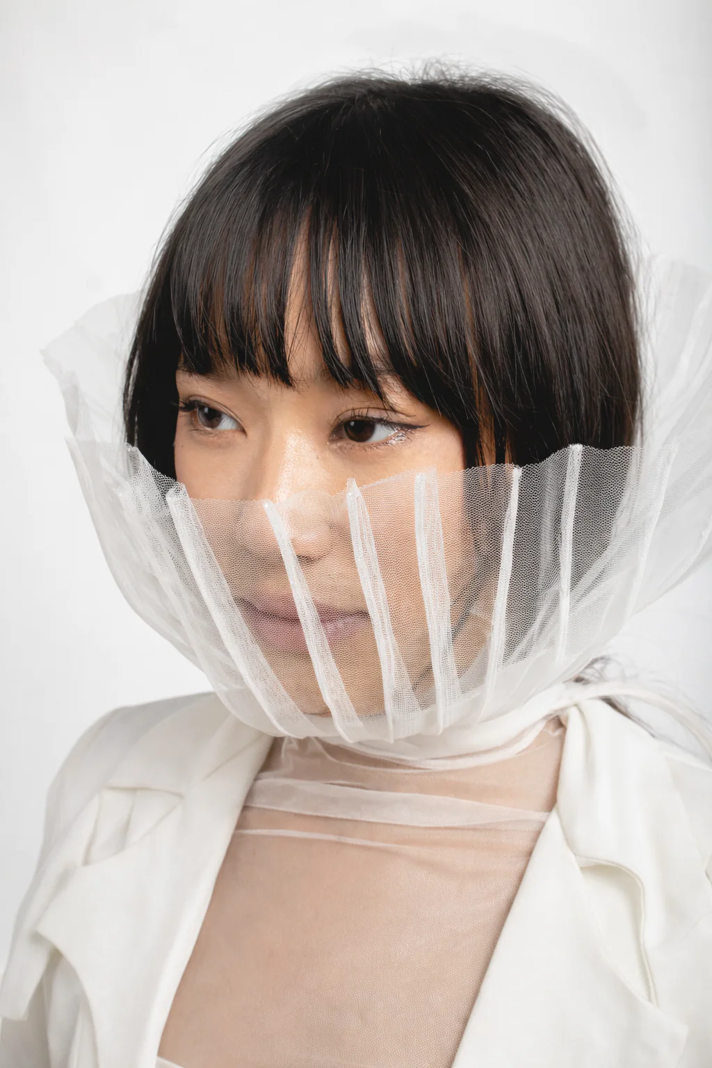 Peplum Style Jacket | White - Image 2