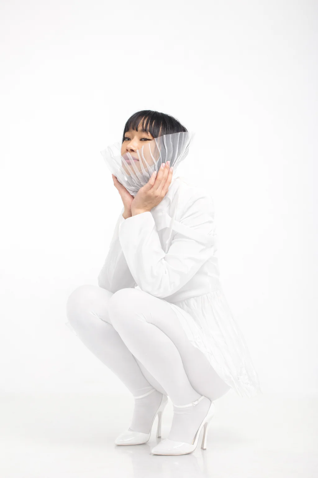 Peplum Style Jacket | White - Image 5