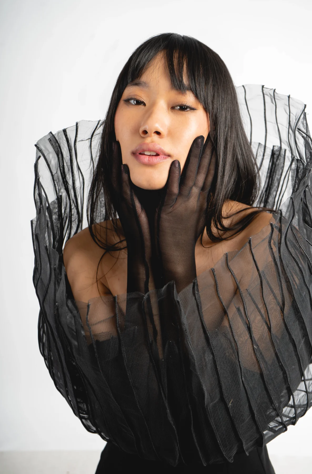 Structured Mermaid Gown - Image 2