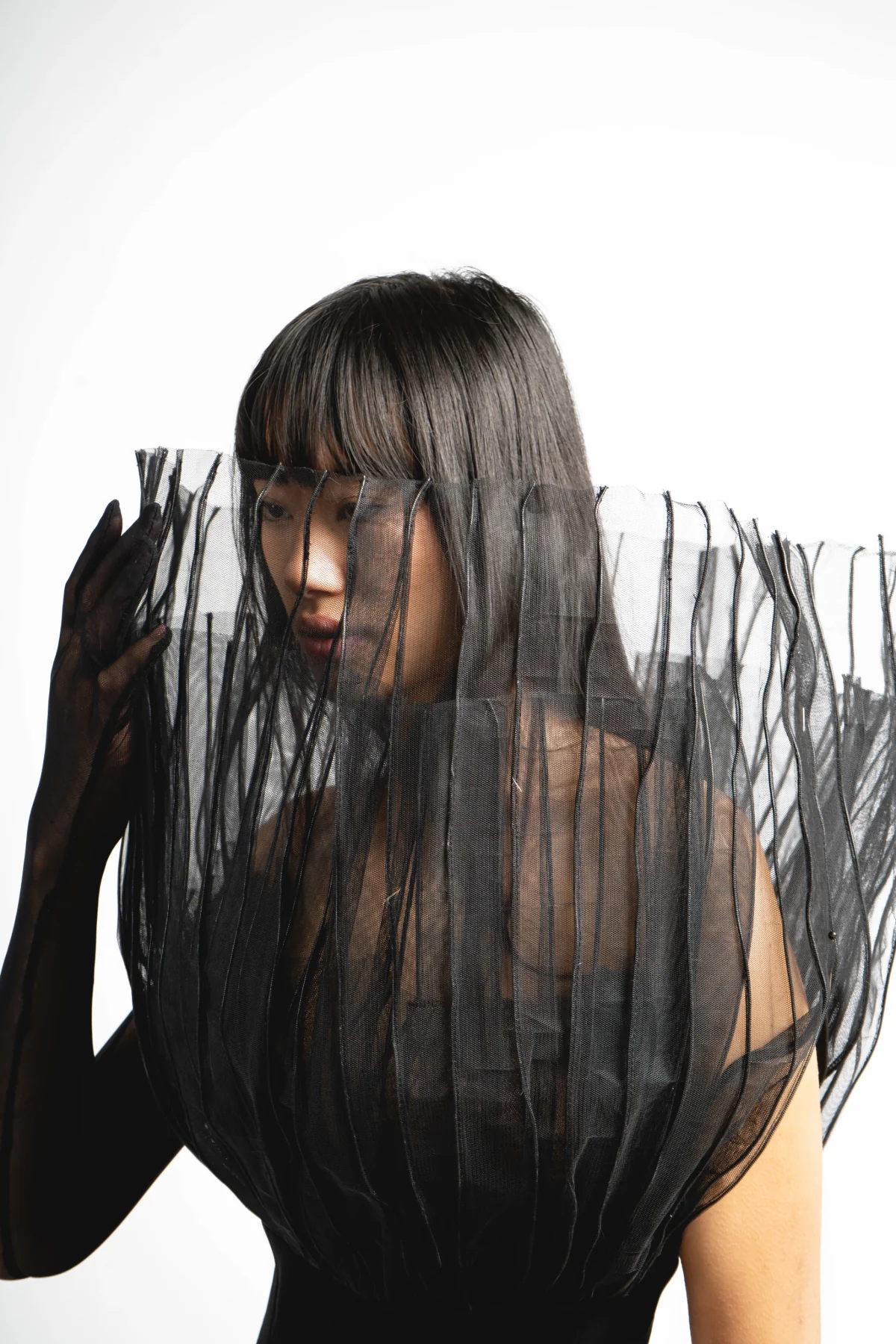 Structured Mermaid Gown - Image 3