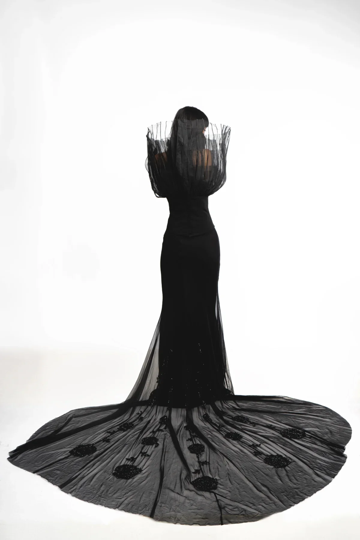 Structured Mermaid Gown - Image 5