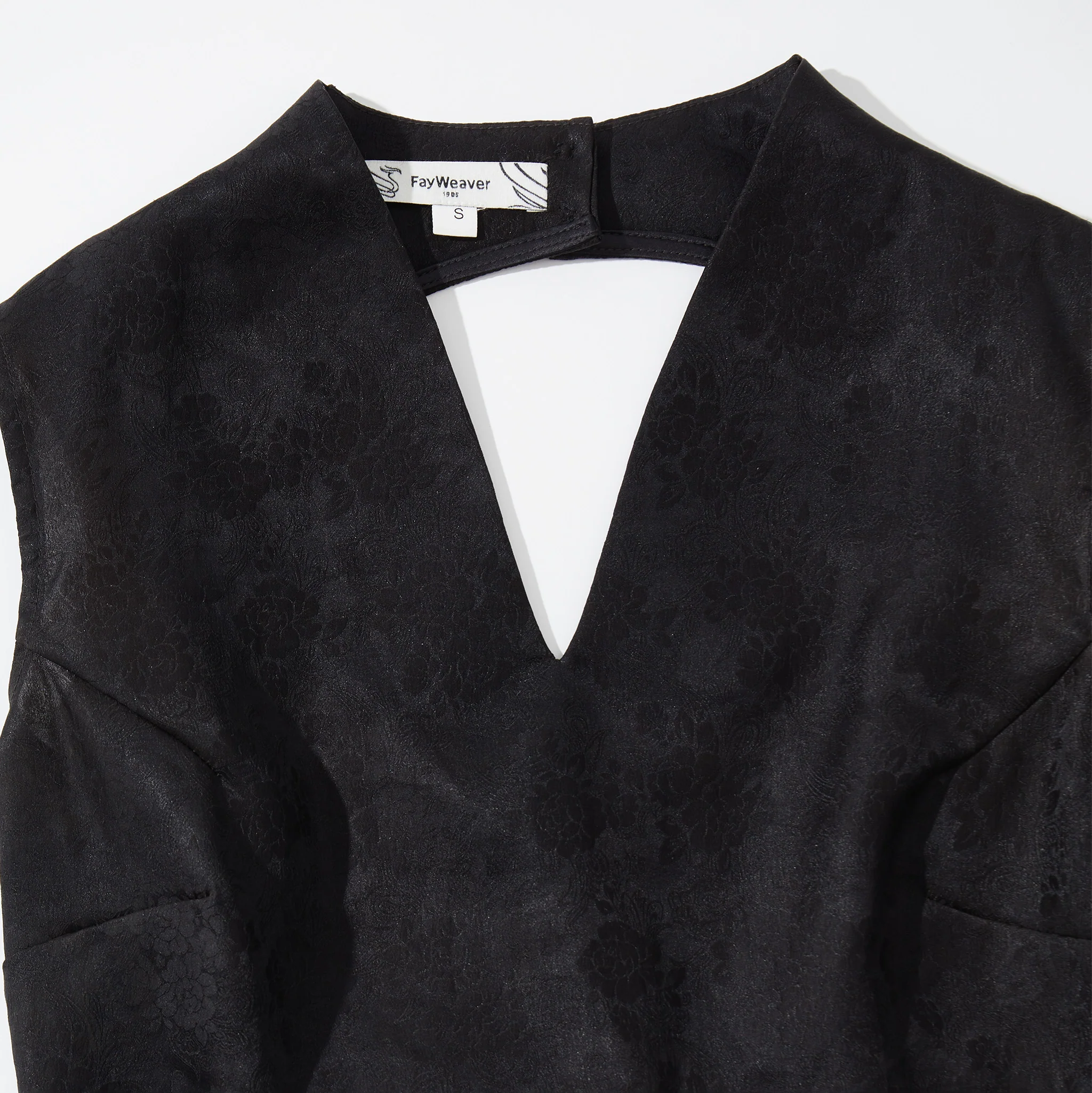 Black Backless Ribbon Top - Image 7