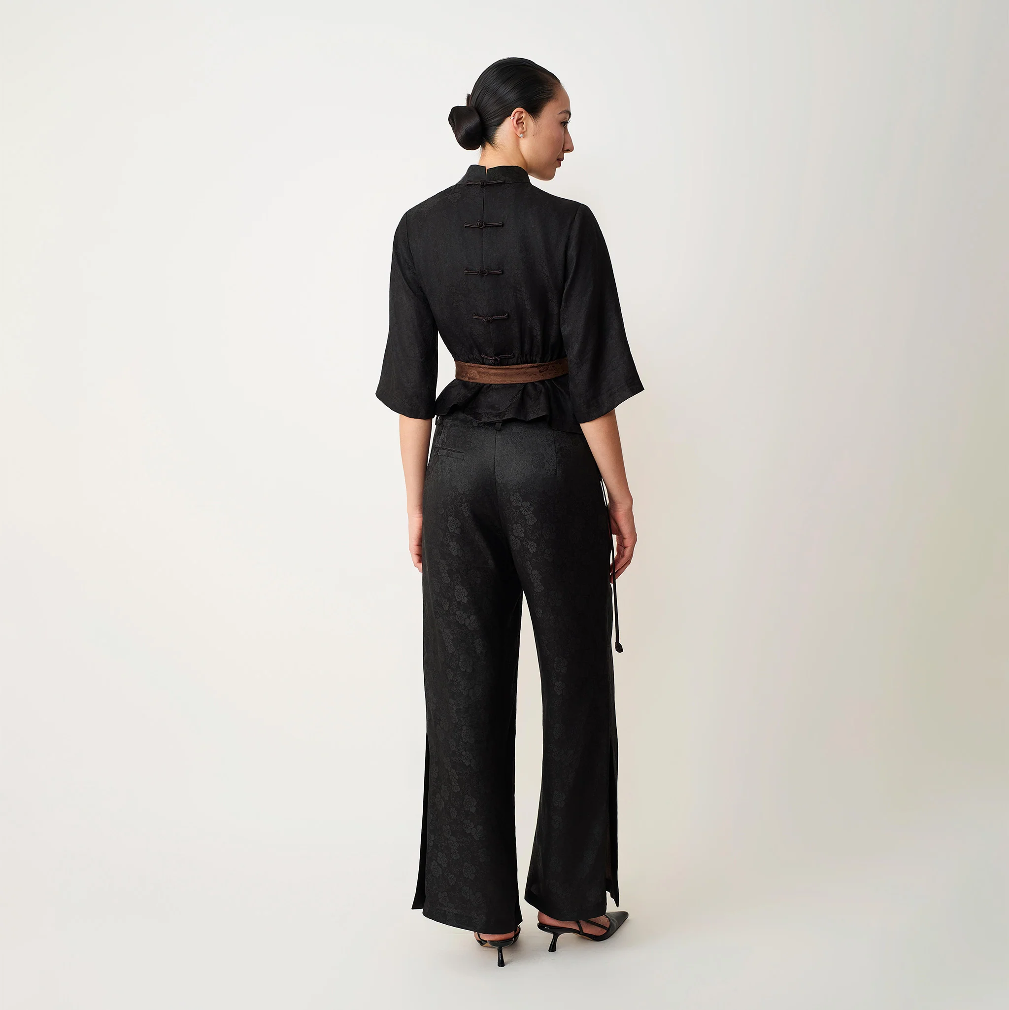 Black Two-way Blouse - Image 3