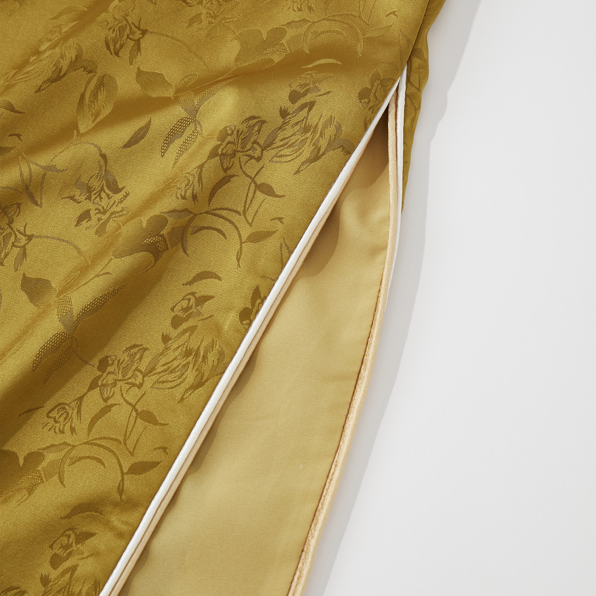 Caramel Loose Sleeve Qipao - Image 9