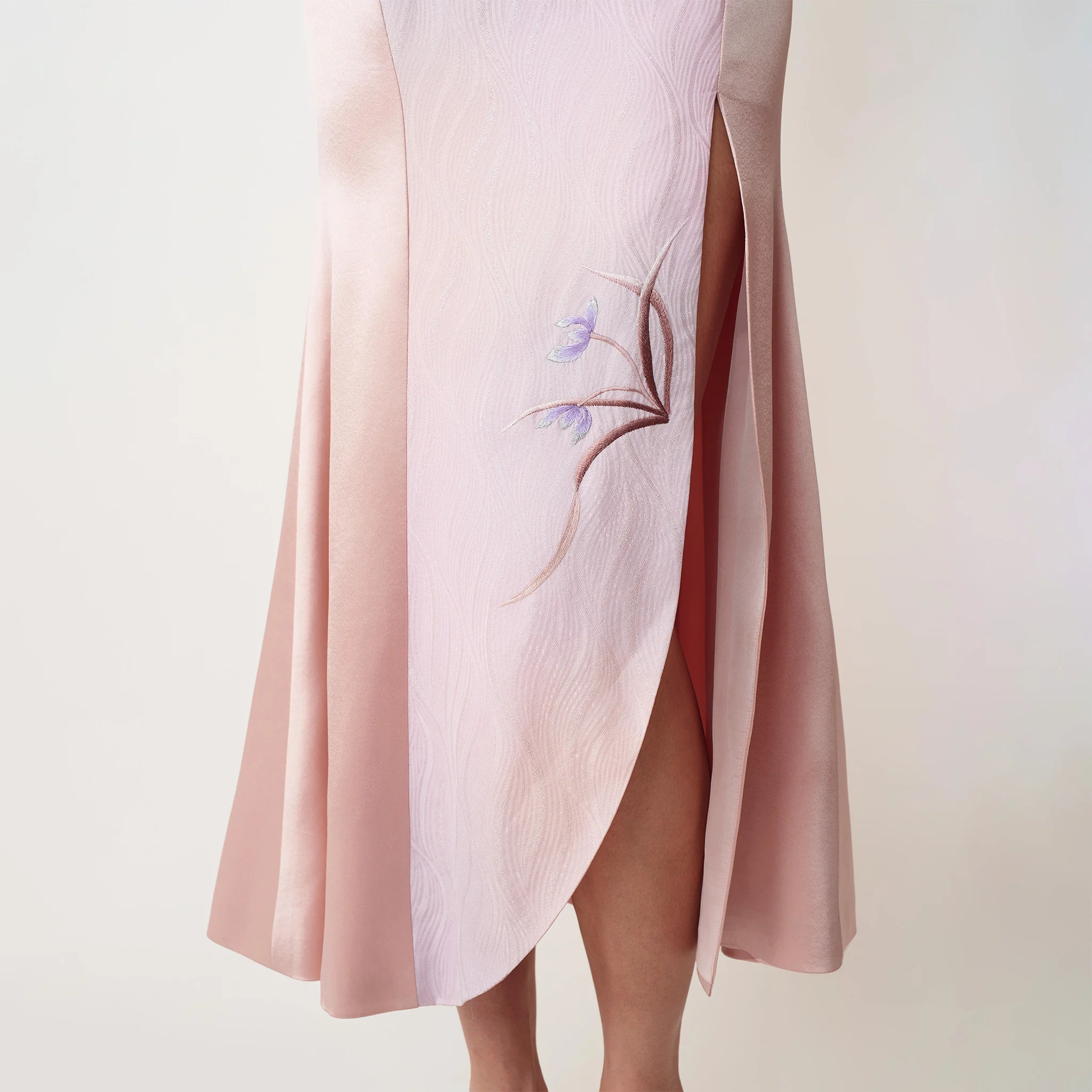 Ombre Pink Snack & Orchid Qipao - Image 5