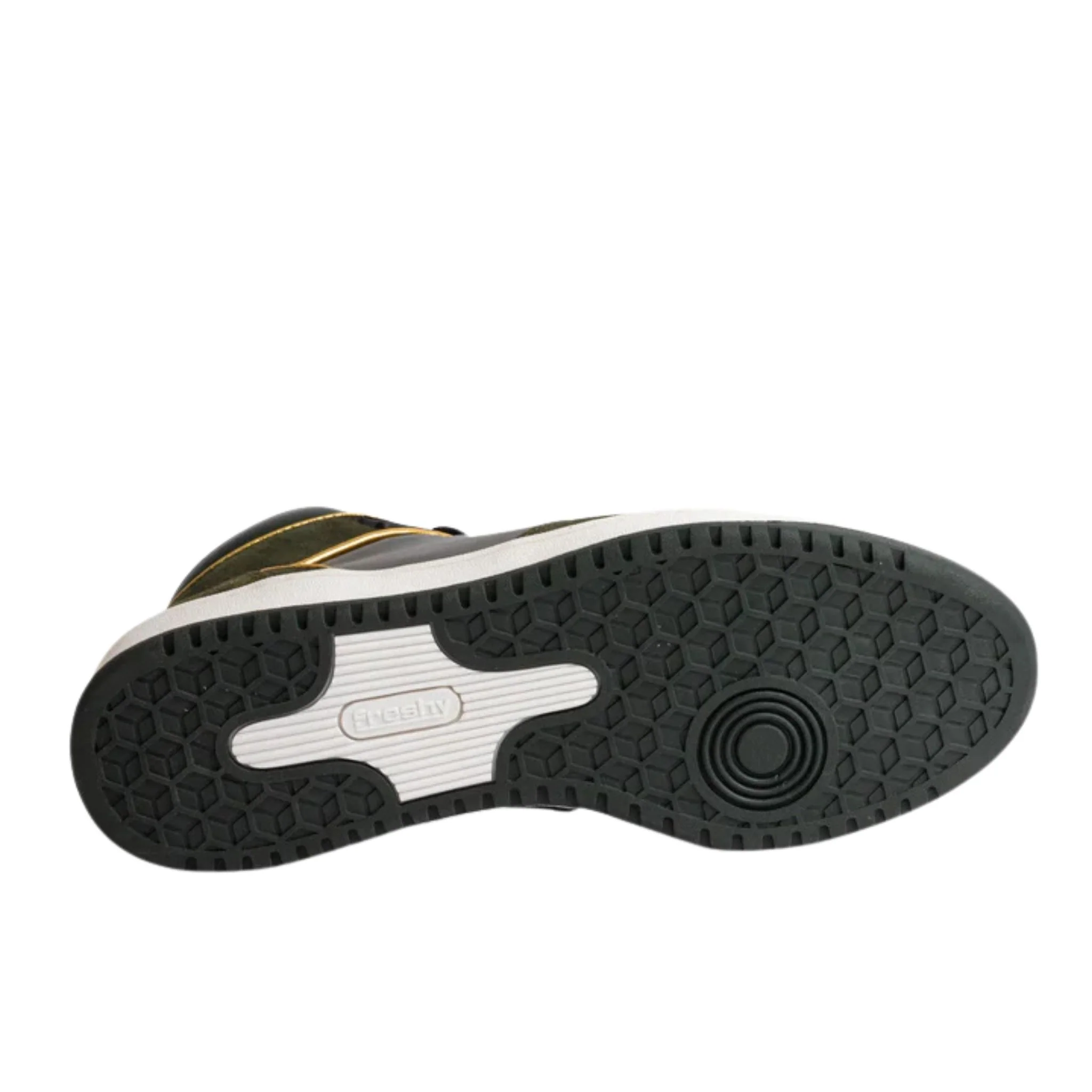 Bounce High-Top Sneakers | Olive Green - Image 6