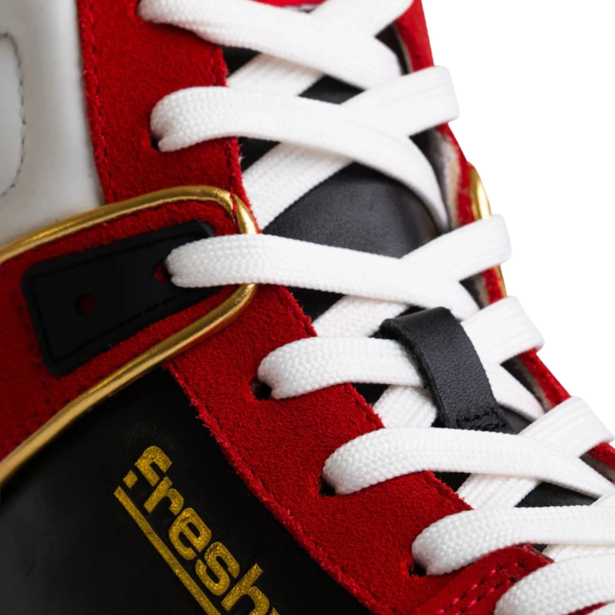 Bounce High-Top Sneakers | Red and Black - Image 7