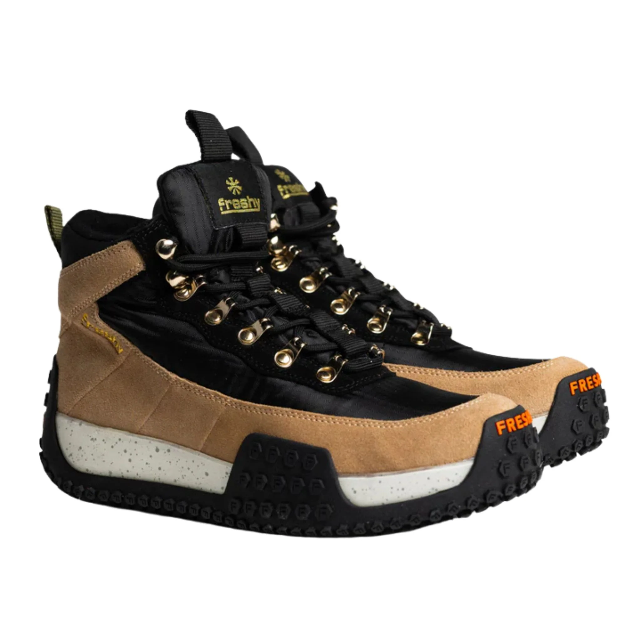 Navigator High-Top Sneakers | Tan - Image 2