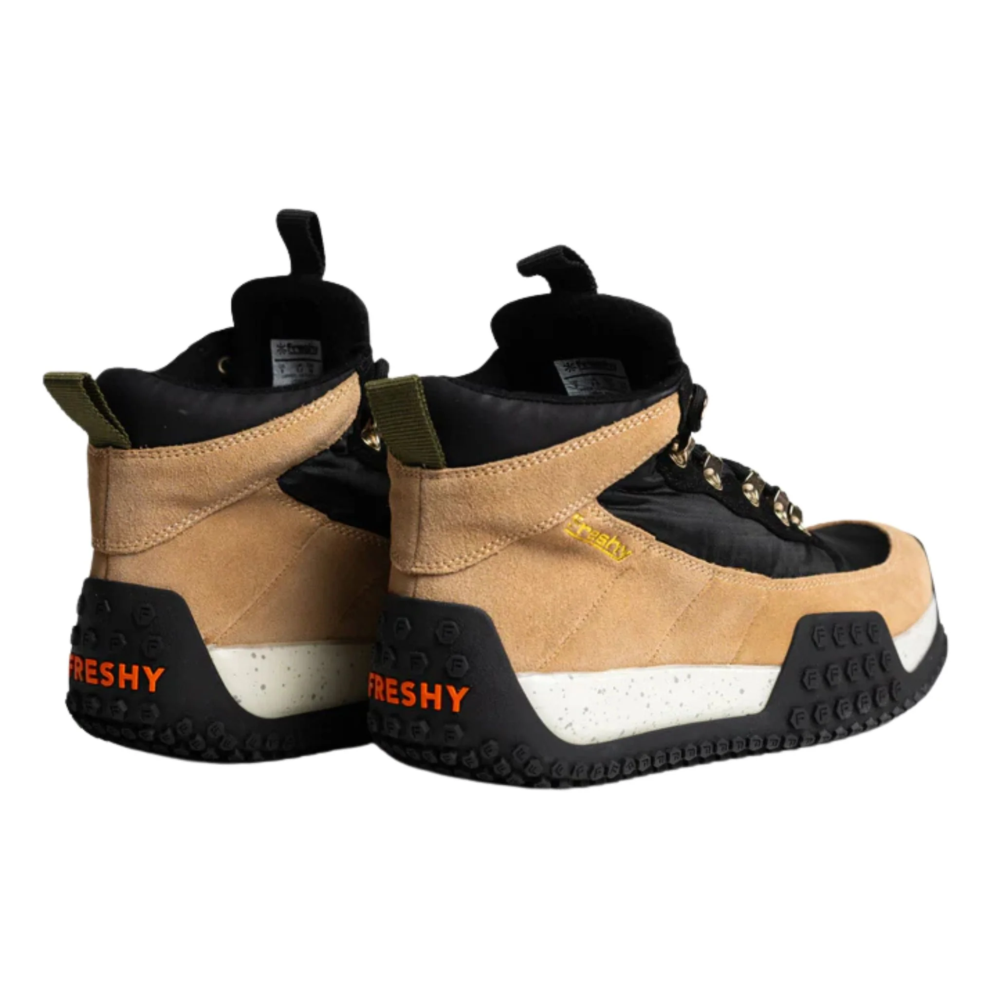 Navigator High-Top Sneakers | Tan - Image 3