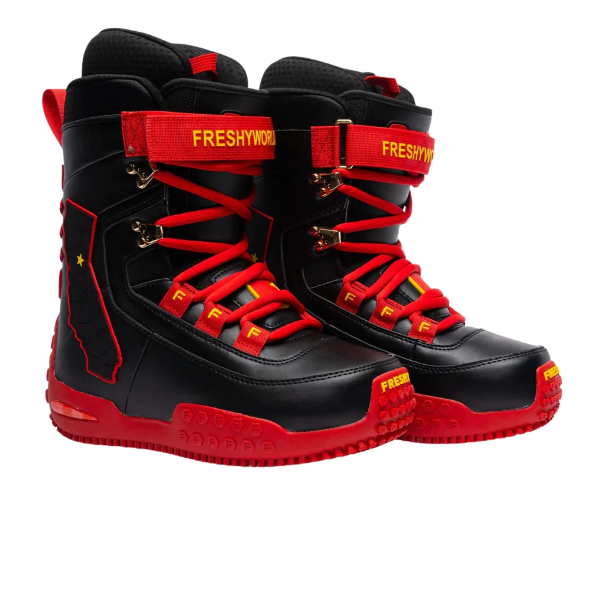 Pow Stomps Snowboard Boots | Black - Image 4