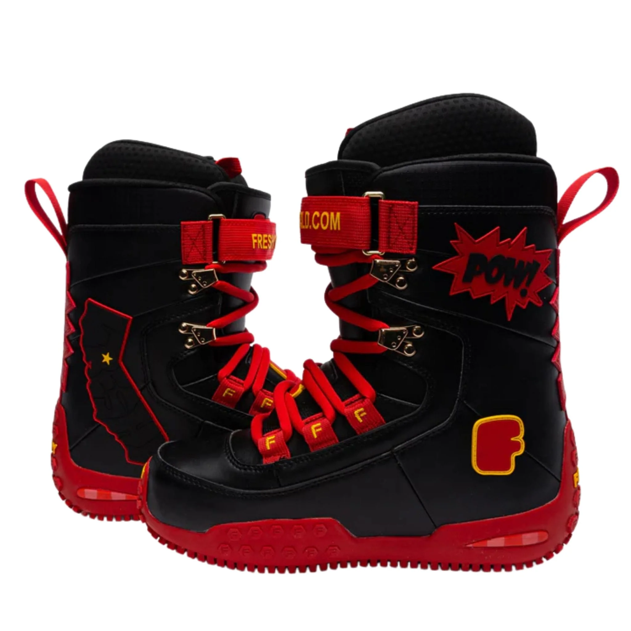 Pow Stomps Snowboard Boots | Black - Image 7