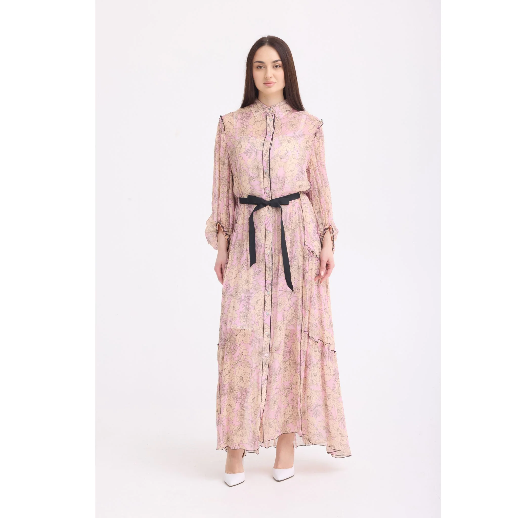 Blush Garden Maxi Dress - Image 2