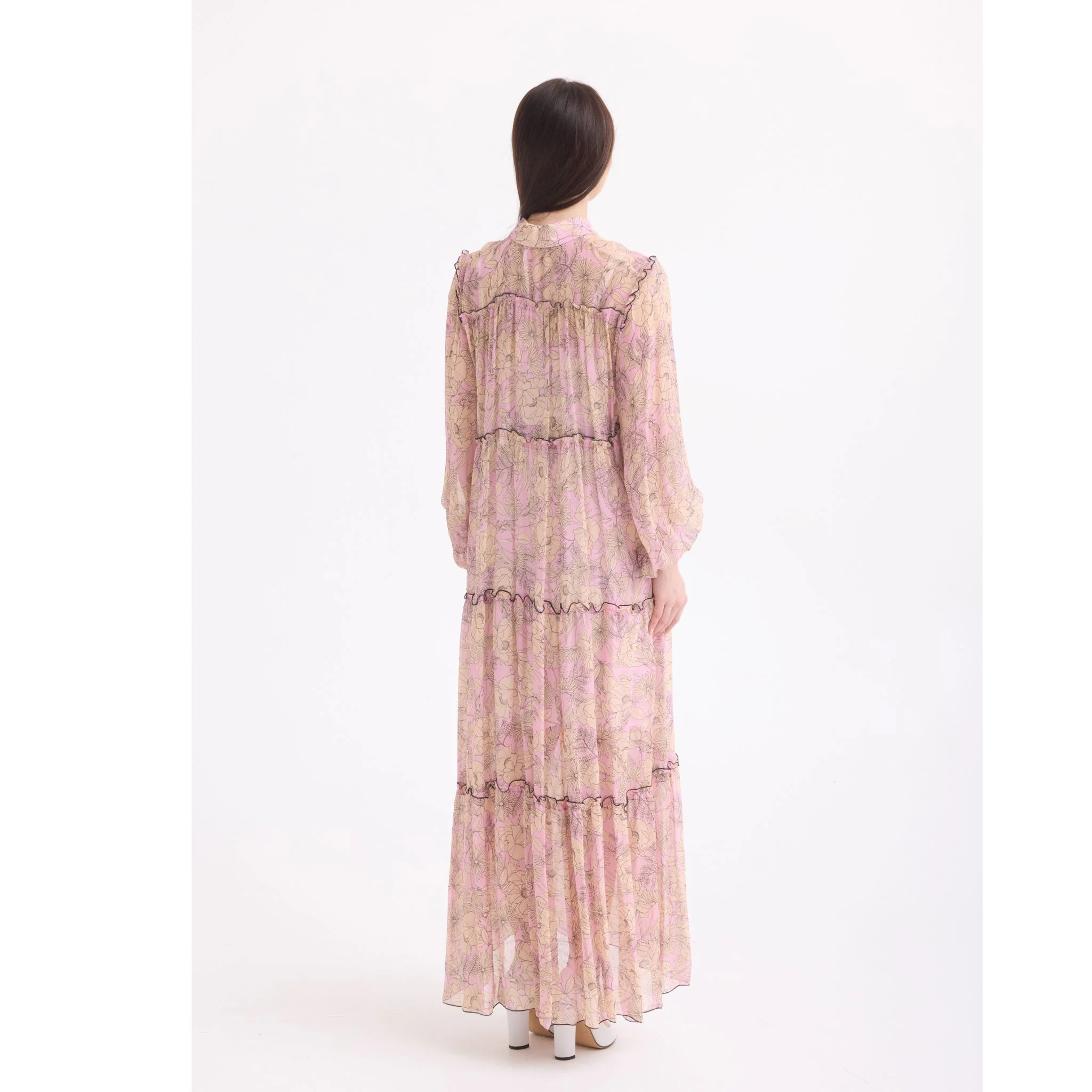 Blush Garden Maxi Dress - Image 5