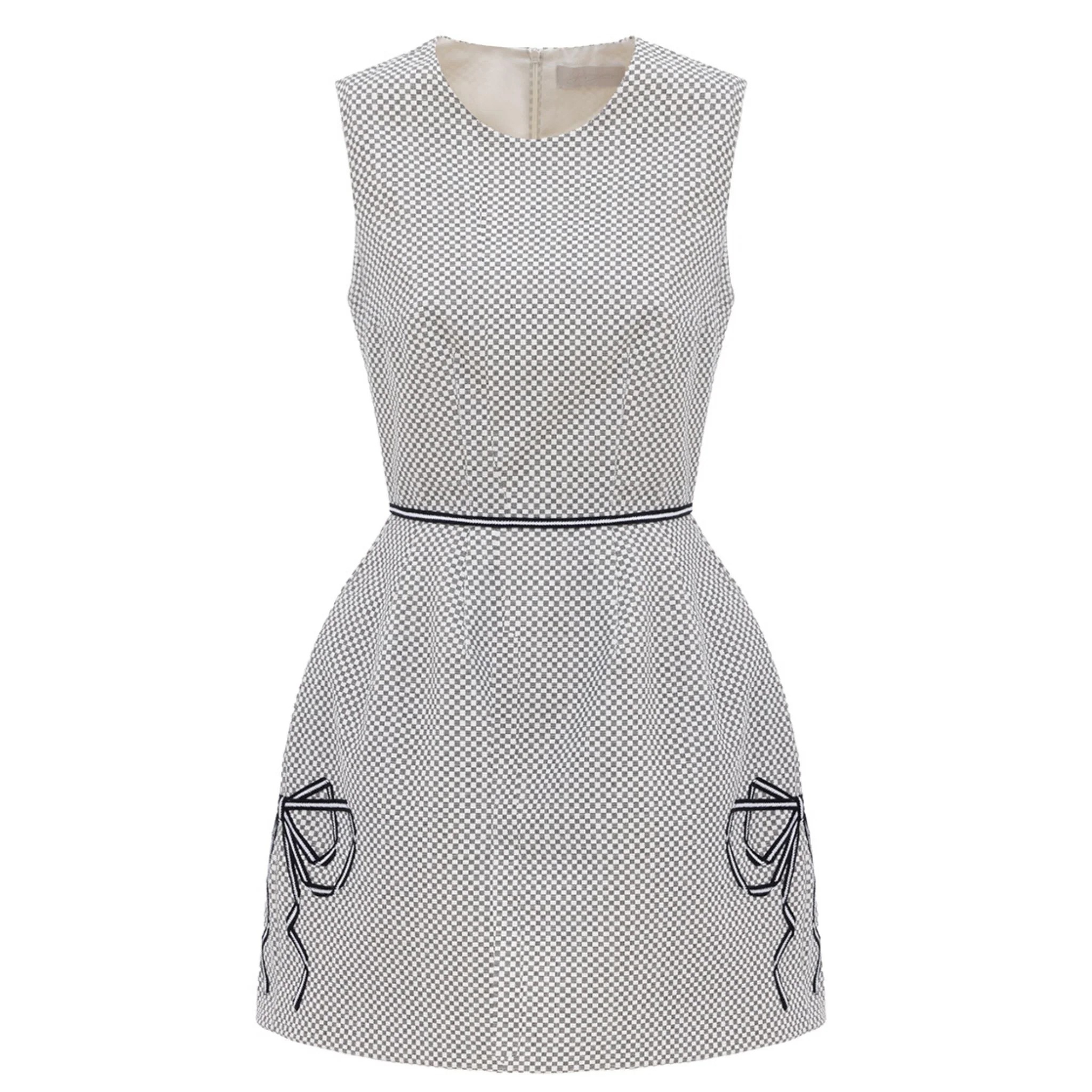 Monochrome Muse Dress