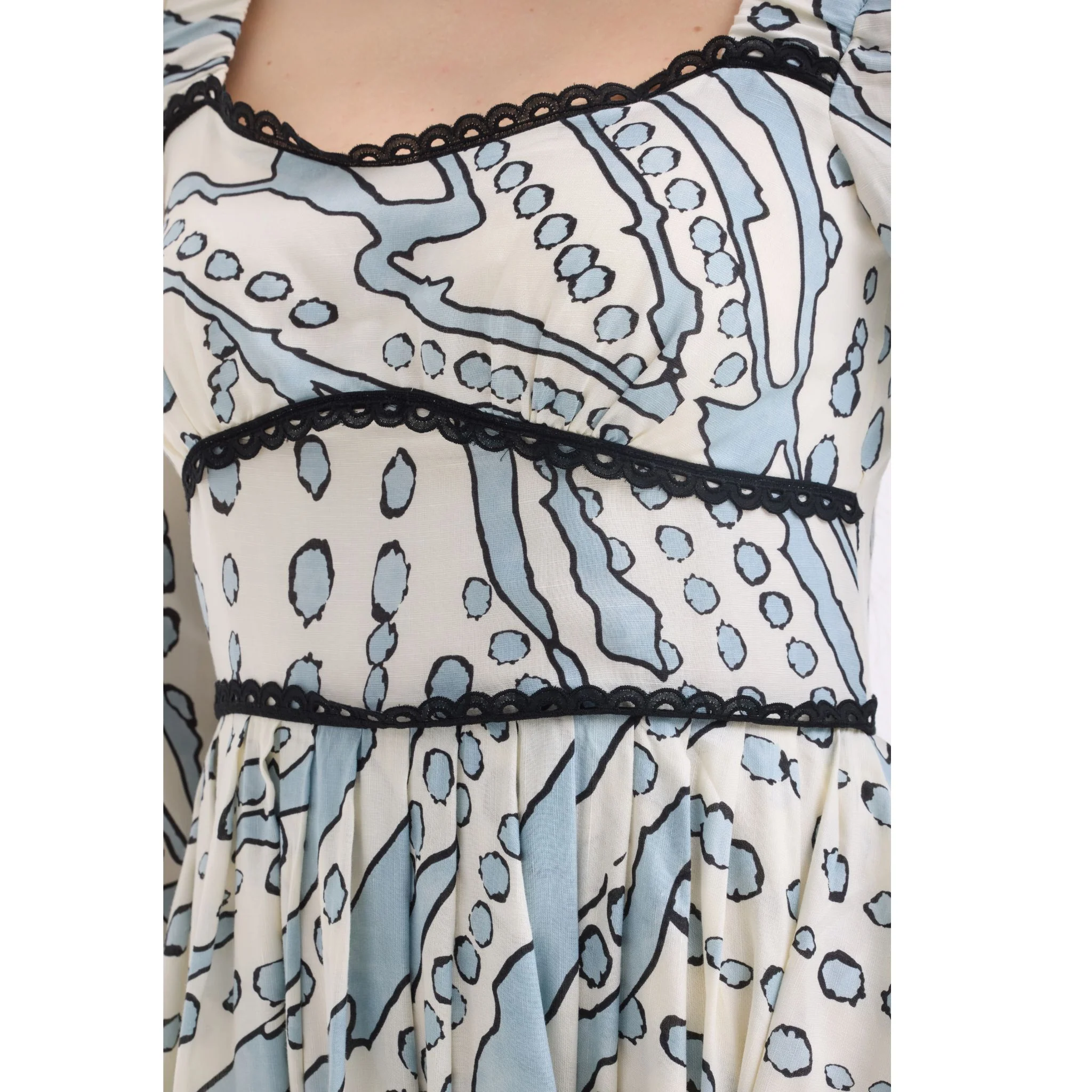 Long Sleeve Octavia Print Dress - Image 3
