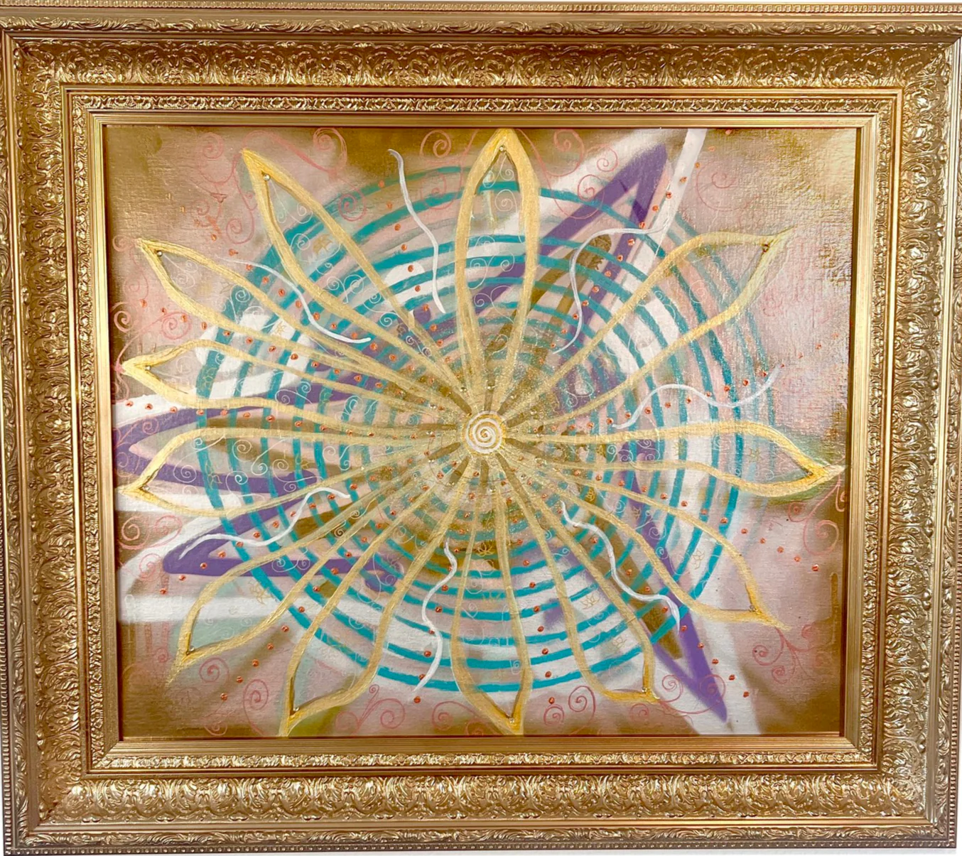 MAA Spirals of Life Mandala | Painting