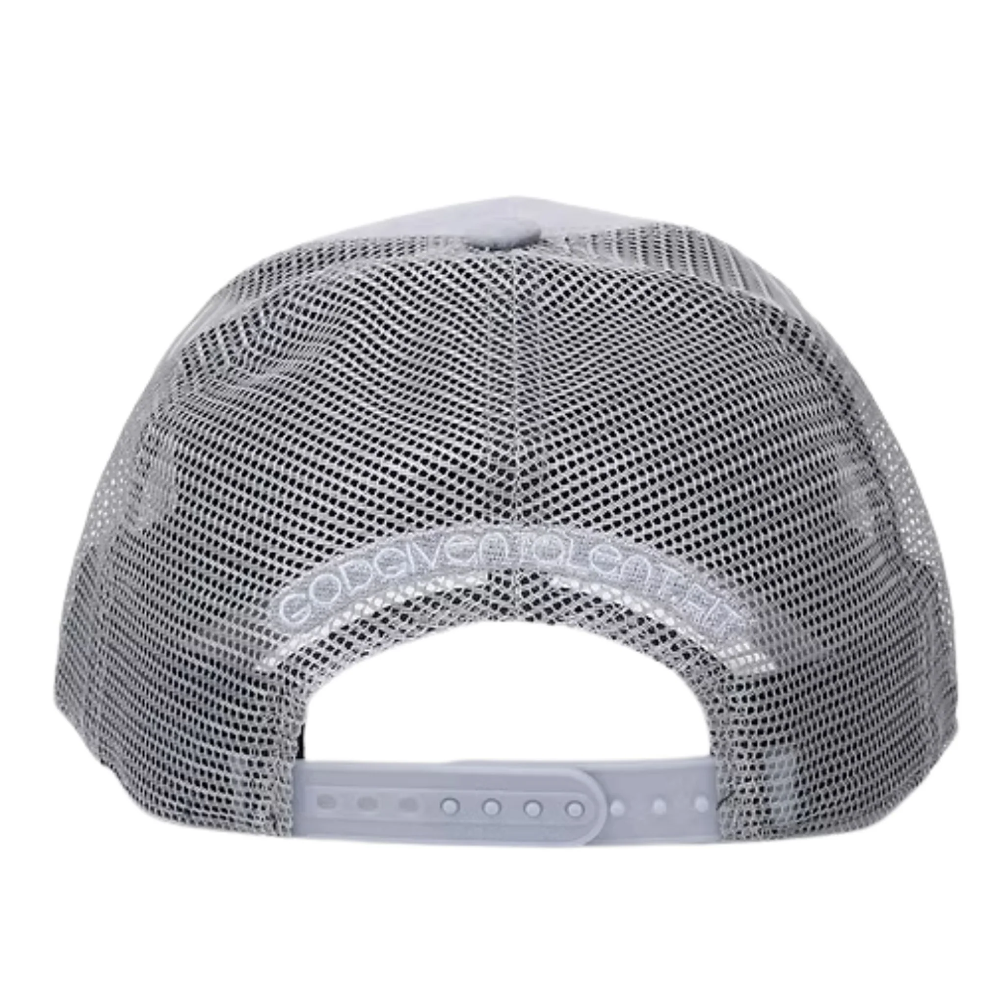 Grey Suede Mesh Hat - Image 3