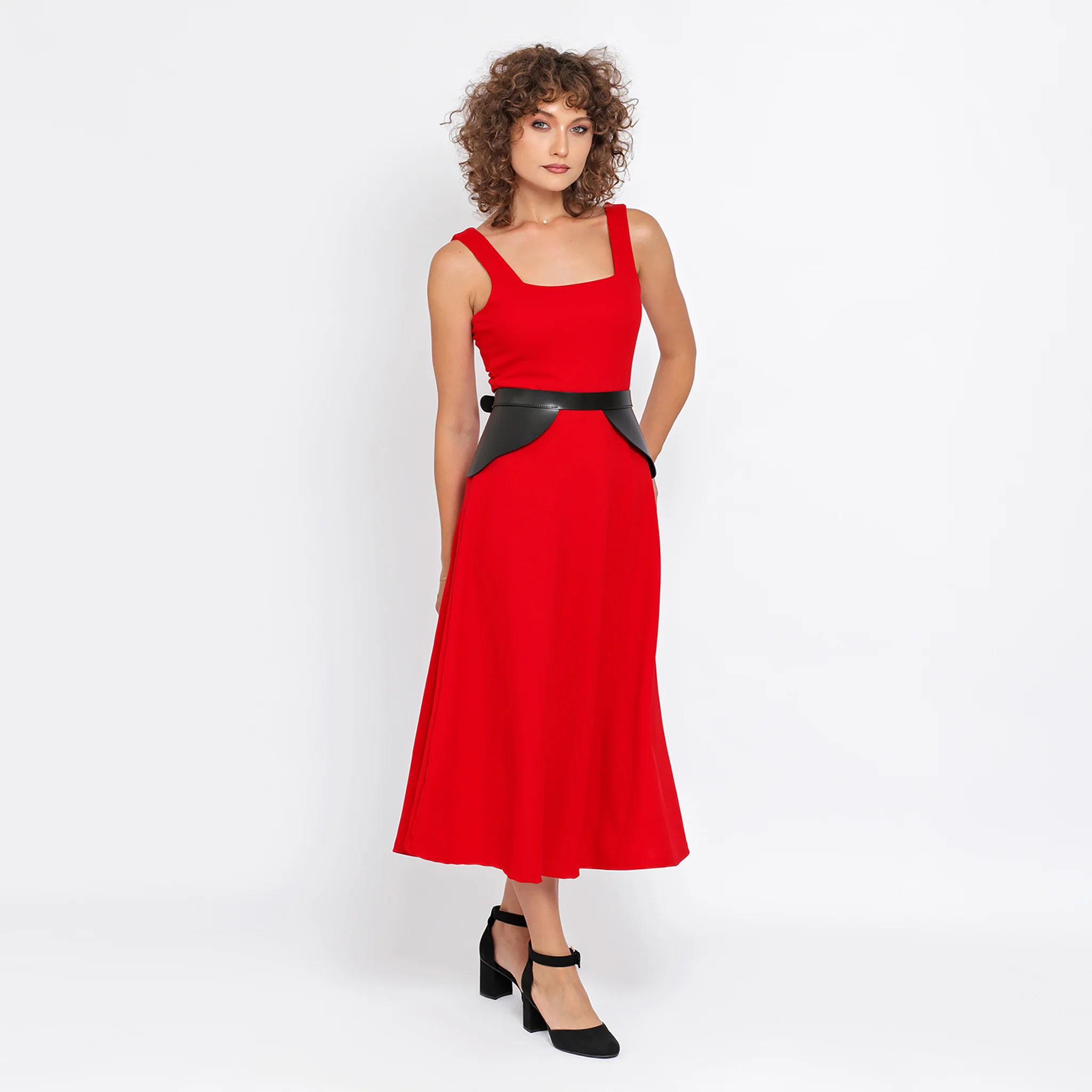 Black Ivy Peplum Belt - Image 6