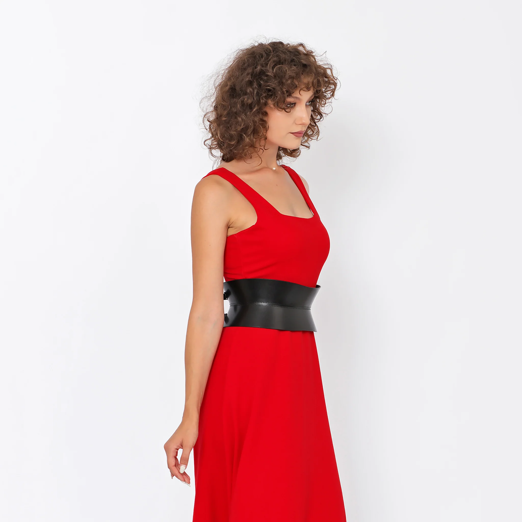 Black Sablier Corset Belt - Image 4