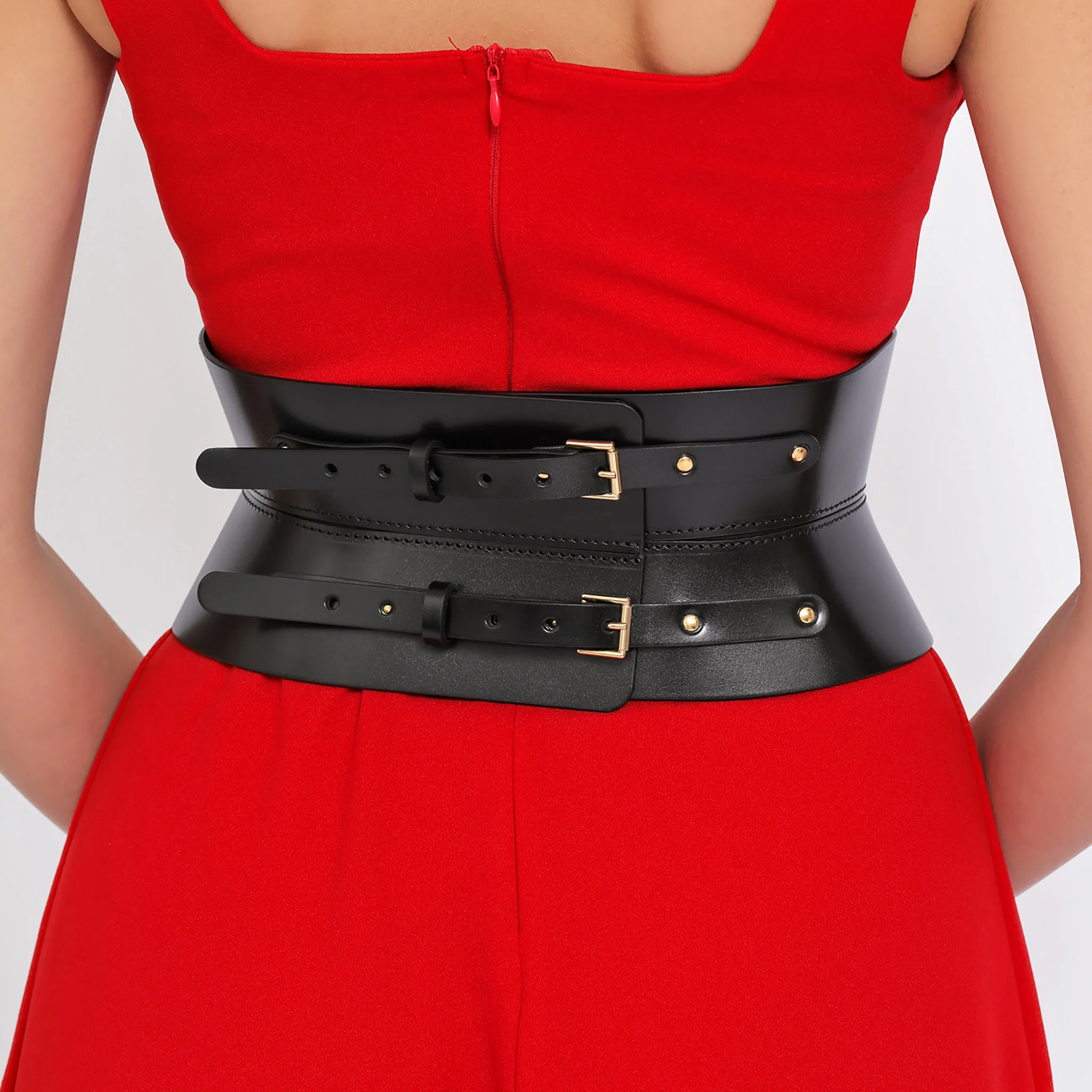 Black Sablier Corset Belt - Image 5