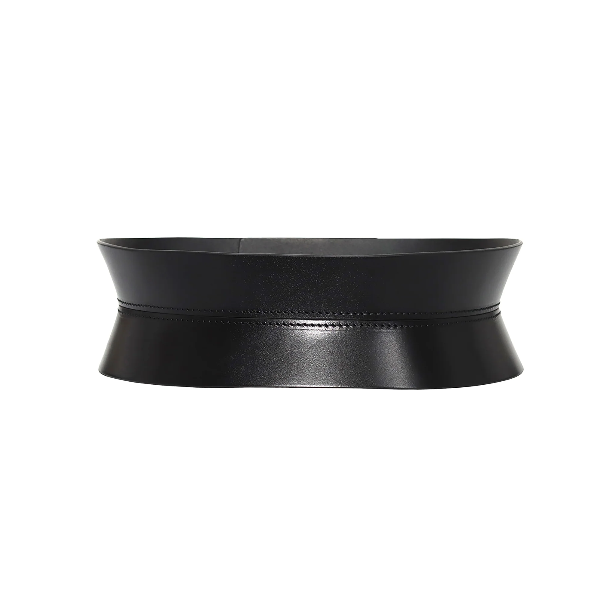 Black Slim Corset Belt